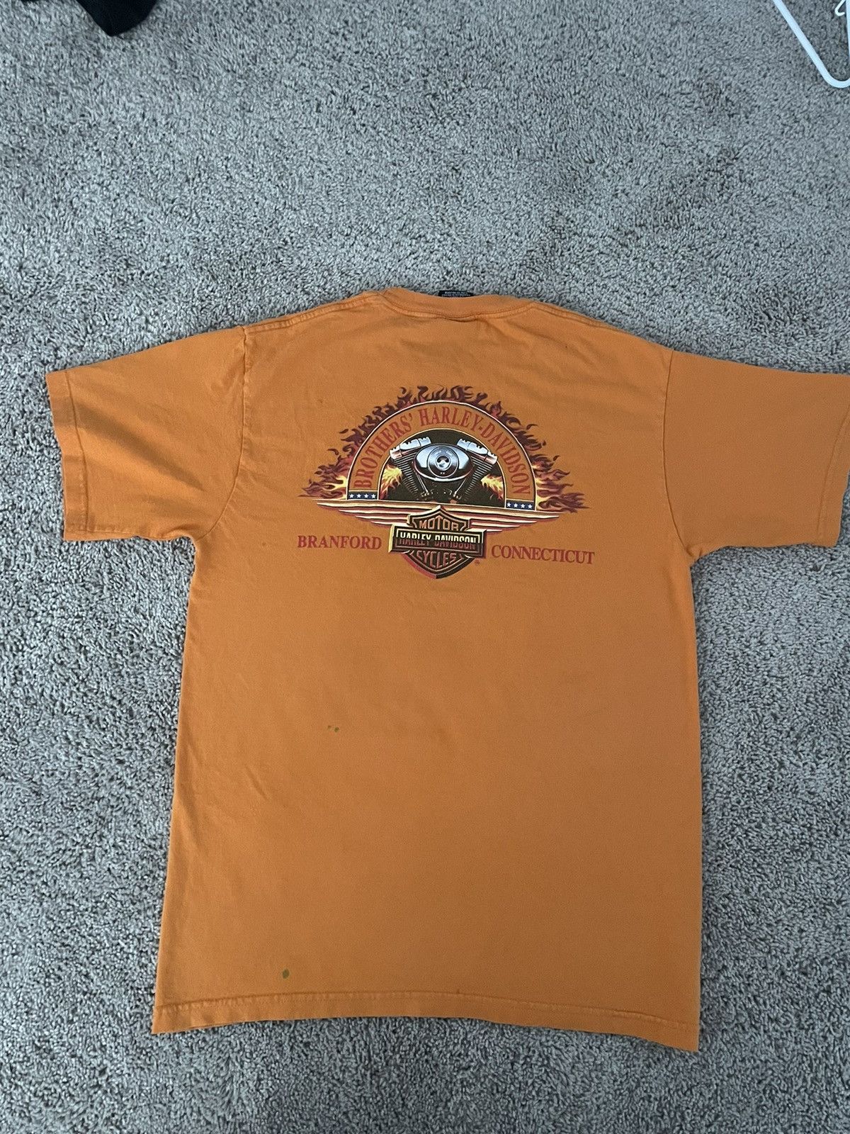 Harley Davidson × Vintage Vintage Harley Davidson tee Size US L / EU 52-54 / 3 - 4 Thumbnail