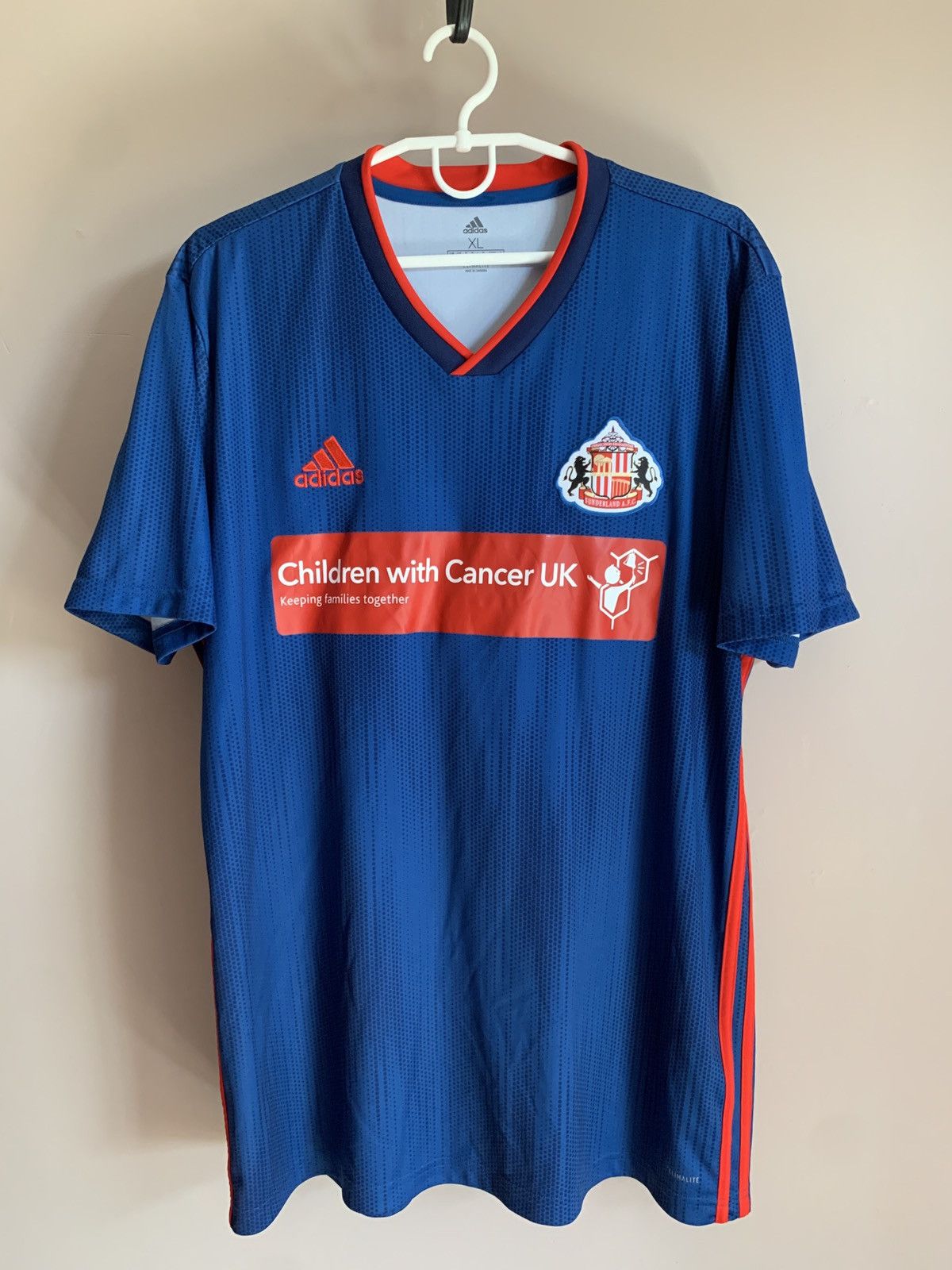Adidas Sunderland 2019 Away Football Shirt Adidas Soccer Jersey XL Size US XL / EU 56 / 4 - 1 Thumbnail