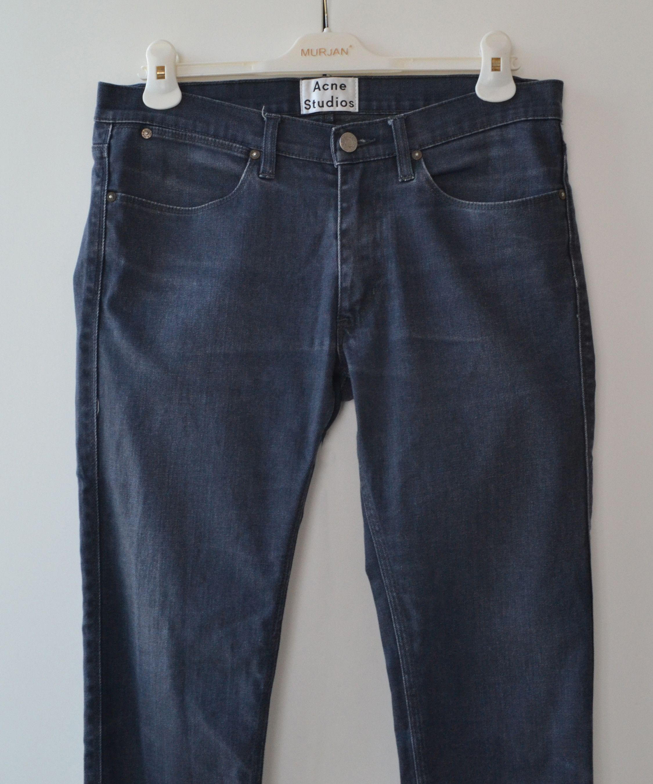 Acne Studios 🔴 ACNE STUDIOS Jeans Denim Pants MAX BLUE SPEED Size US 32 / EU 48 - 3 Thumbnail