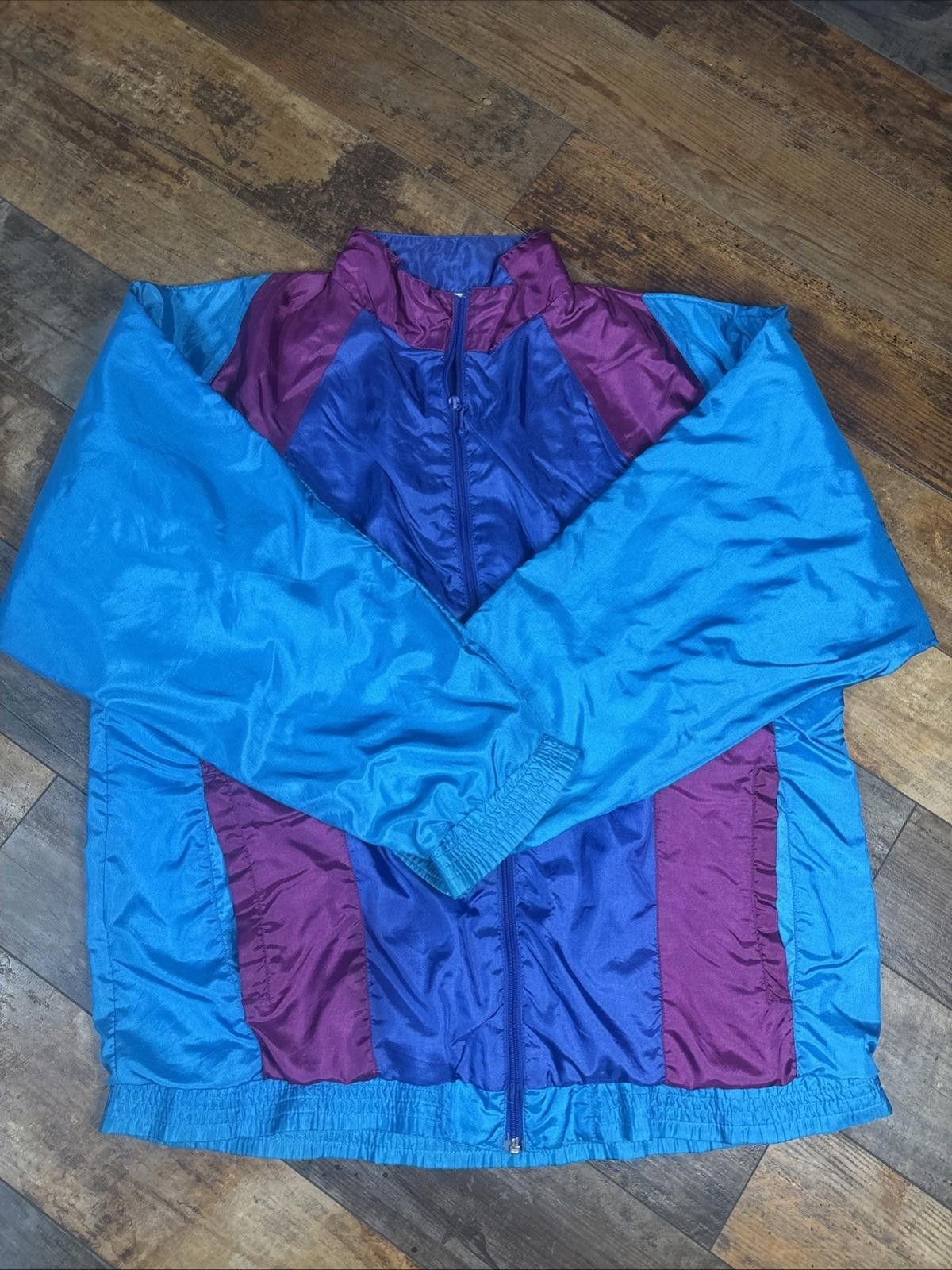 MacGregor VTG MacGregor Track Jacket Large Color block 90s Windbreaker Size US L / EU 52-54 / 3 - 1 Thumbnail