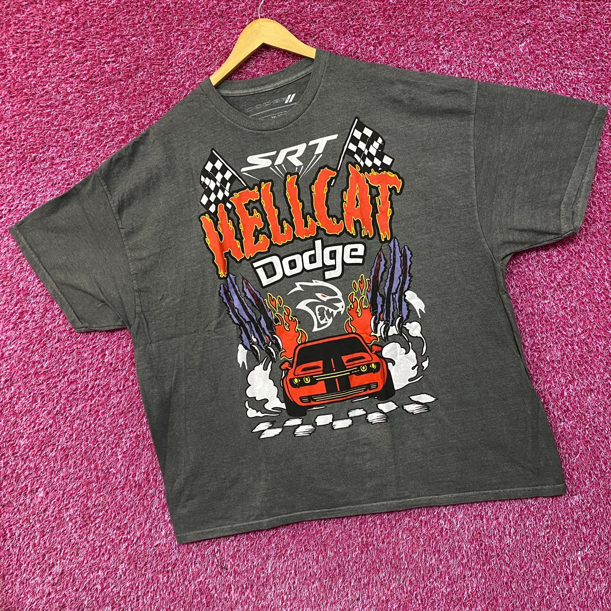 Other Dodge Hellcat SRT Racing Car Poster T-Shirt 3X Size US XXL / EU 58 / 5 - 3 Thumbnail