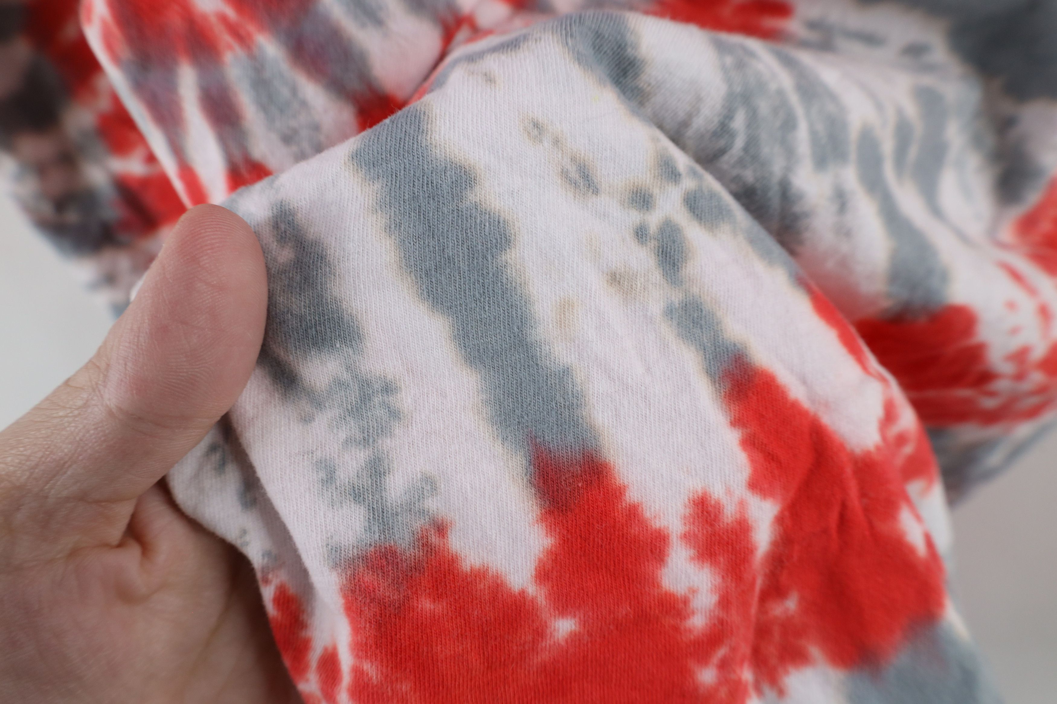 Vintage Vintage 90s Streetwear Tie Dye Swirl Short Sleeve T-Shirt Size US XL / EU 56 / 4 - 4 Thumbnail