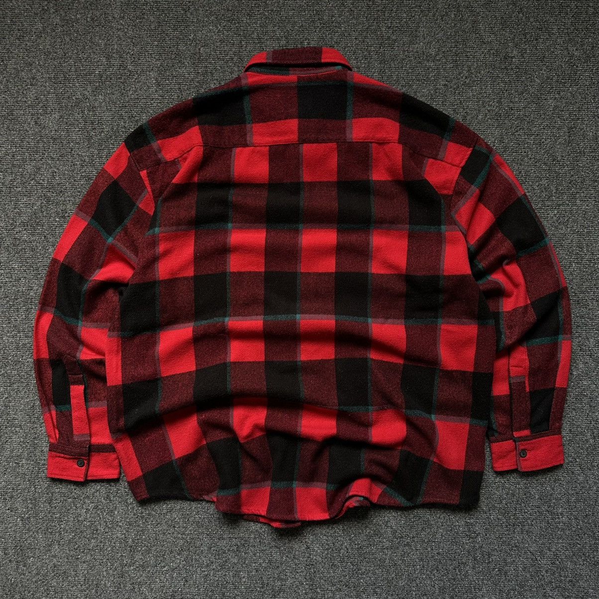 Grailed VTG Flannel Plaid Shirt Button Up Fashion Report Size L Y2K Size US L / EU 52-54 / 3 - 16 Thumbnail