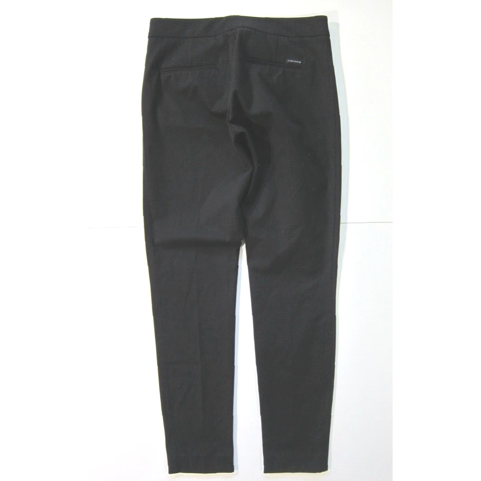 Sanctuary Sanctuary Black Stretch Slim Flat Front Office Dress Cocktail Work Pant Women 2 Size 26" / US 2 / IT 38 - 8 Thumbnail