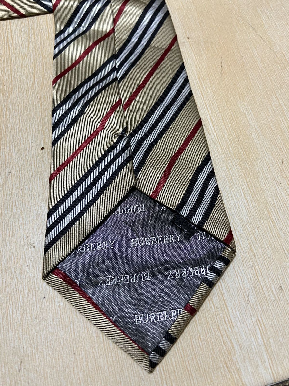 Burberry × Vintage Burberry Novacheck Tie Size ONE SIZE - 2 Thumbnail