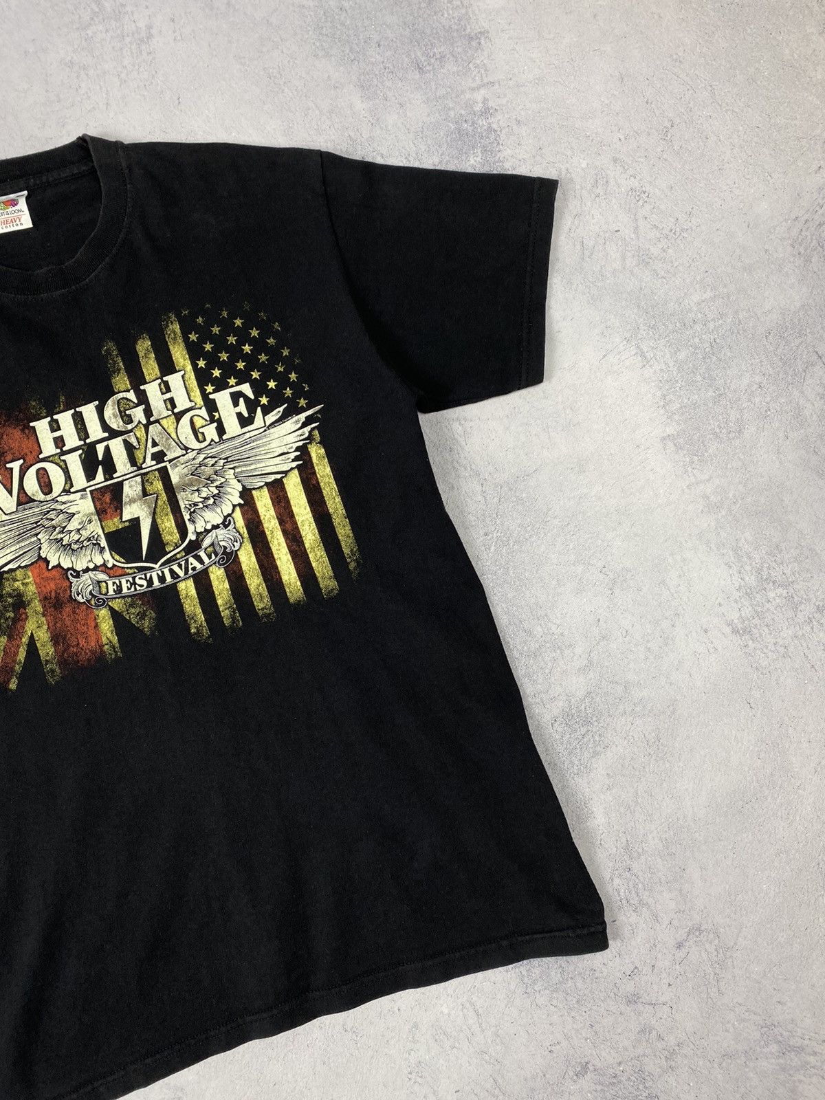 Band Tees × Vintage Vintage High Voltage Festival 2010 Rock Music Tee Size US L / EU 52-54 / 3 - 4 Thumbnail
