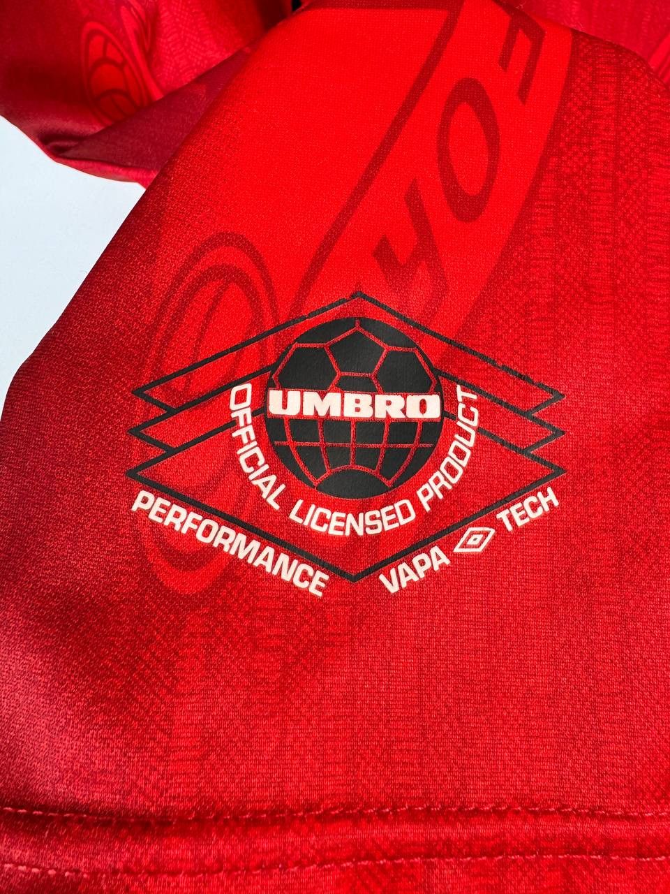 Umbro × Vintage MANCHESTER UNITED 96 98 SHIRT FOOTBALL SOCCER UMBRO Boys Xl Size US S / EU 44-46 / 1 - 3 Thumbnail