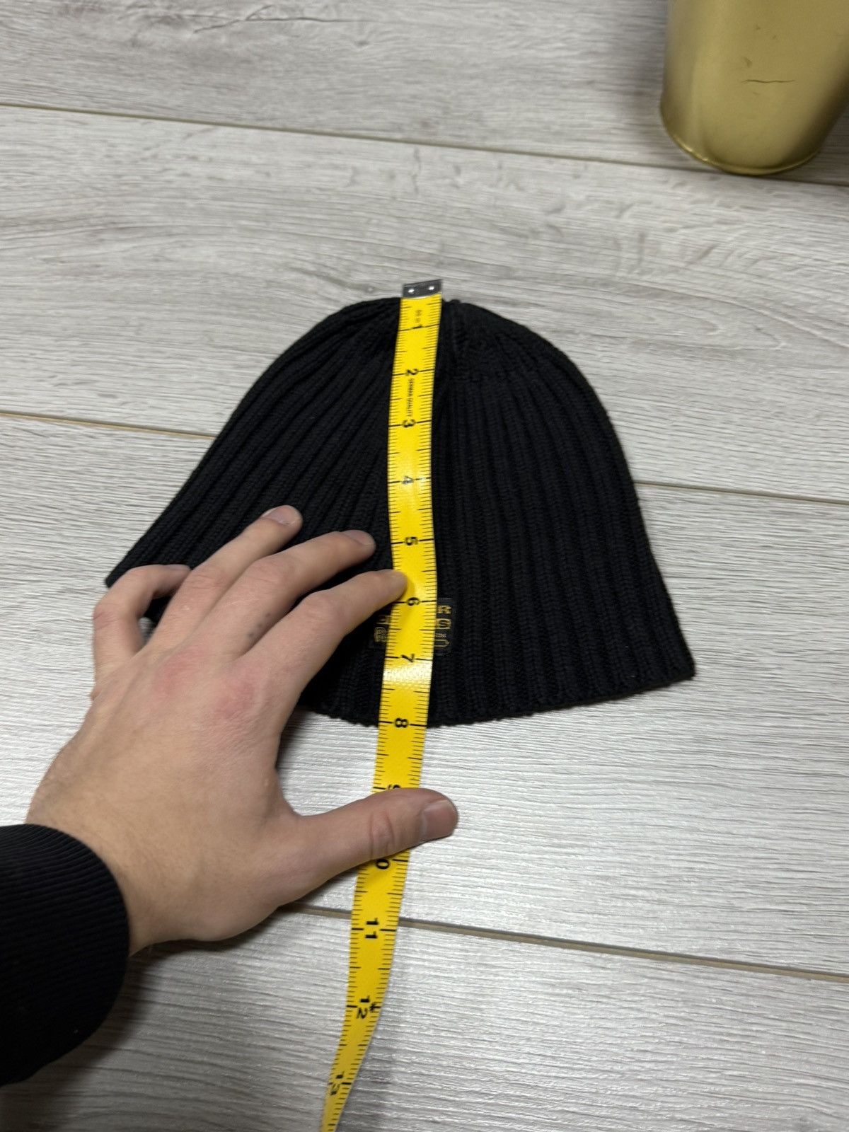 G-Star G star vintage double side logo hat stripes beanie Size ONE SIZE - 7 Thumbnail