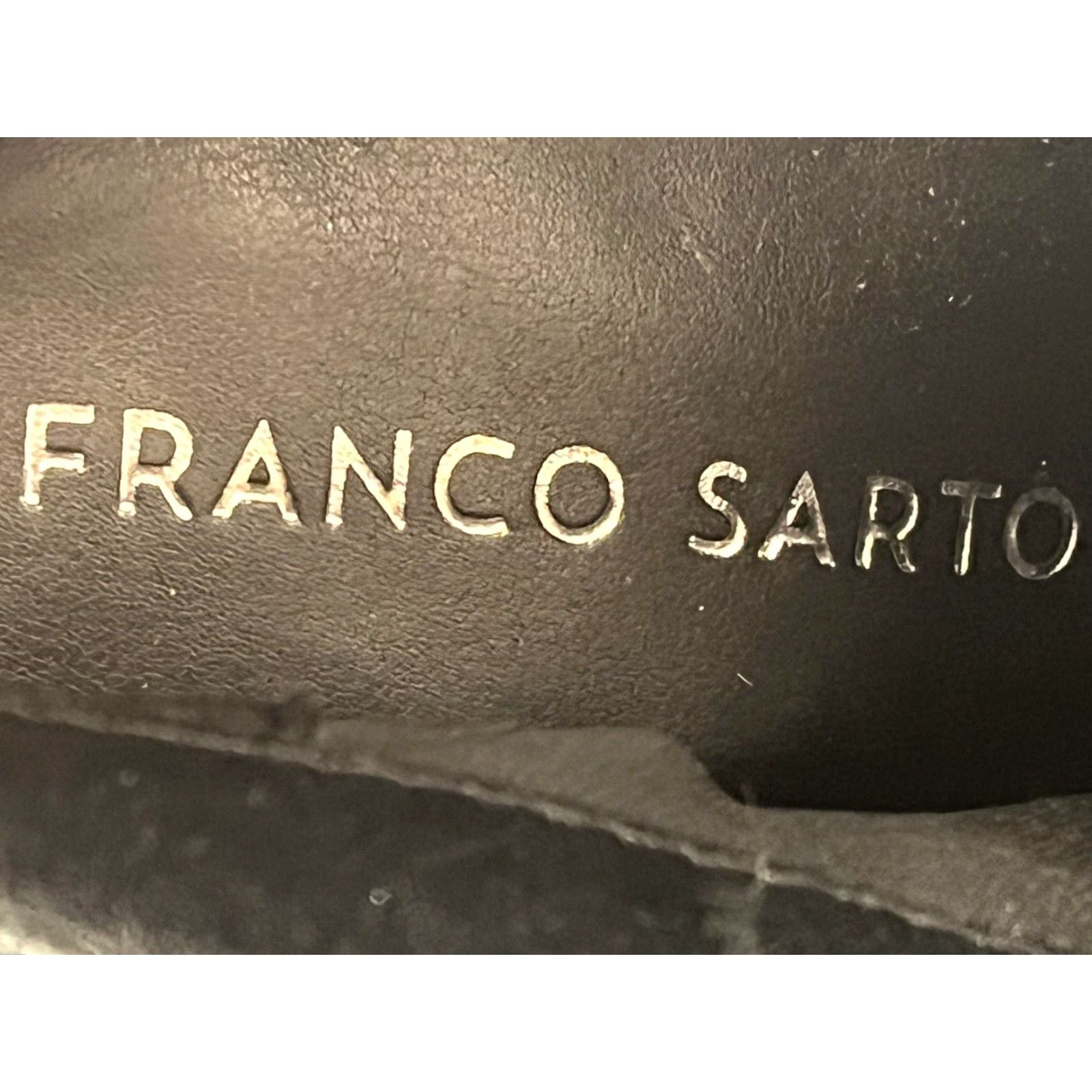 Franco Sarto Franco Sarto Leandra Suede Booties Women Size 7 Black Pointed Toe Ankle Bootie Size US 7 / IT 37 - 6 Thumbnail