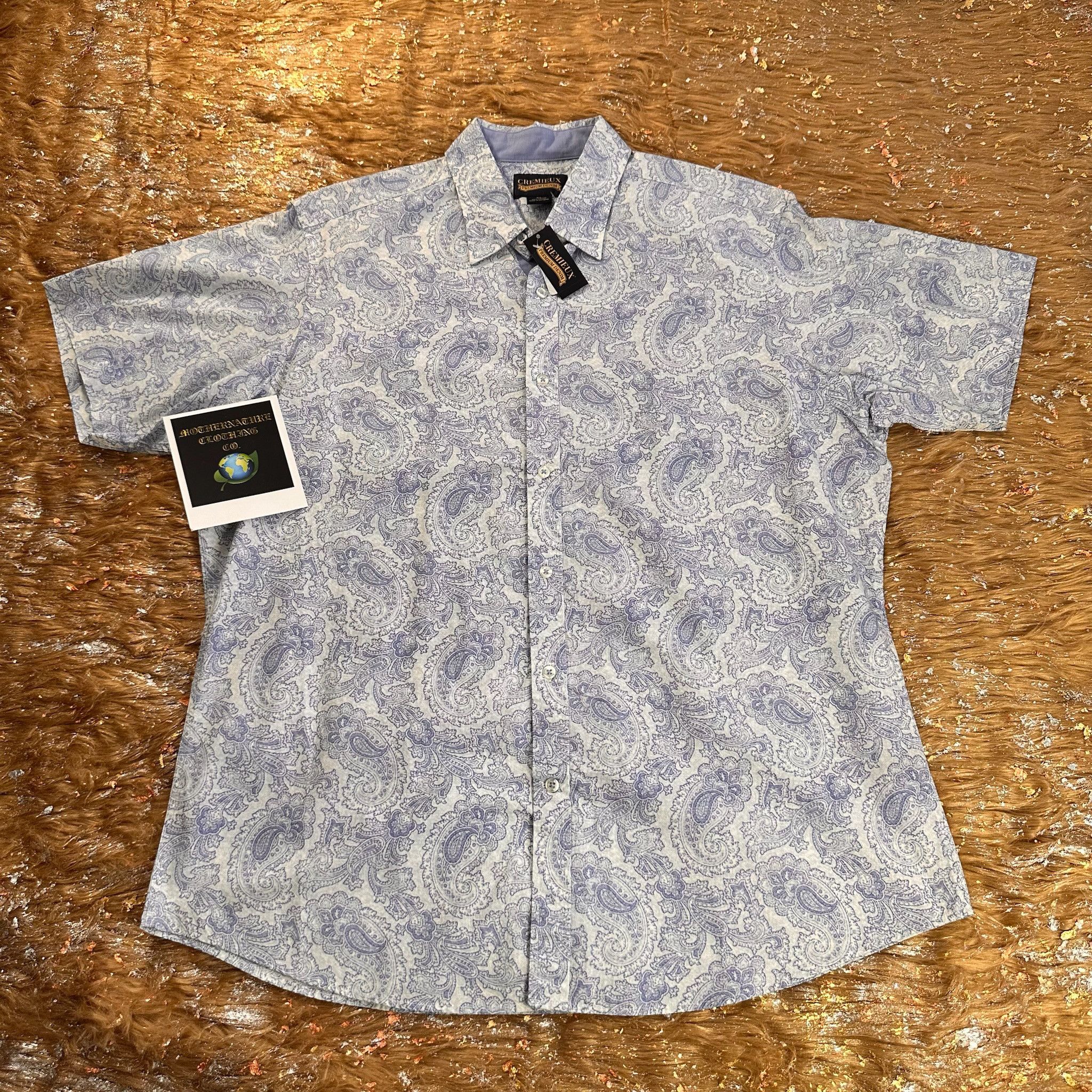 Cremieux EPIC NUCLEUS PAISLEY PRINT S/S BUTTON UP Size US M / EU 48-50 / 2 - 1 Thumbnail