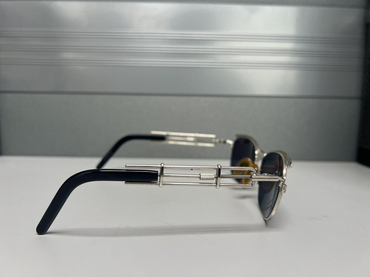 Jean Paul Gaultier Vintage 80s Jean Paul Gaultier 56-4171 Steampunk Sunglasses Size ONE SIZE - 8 Thumbnail