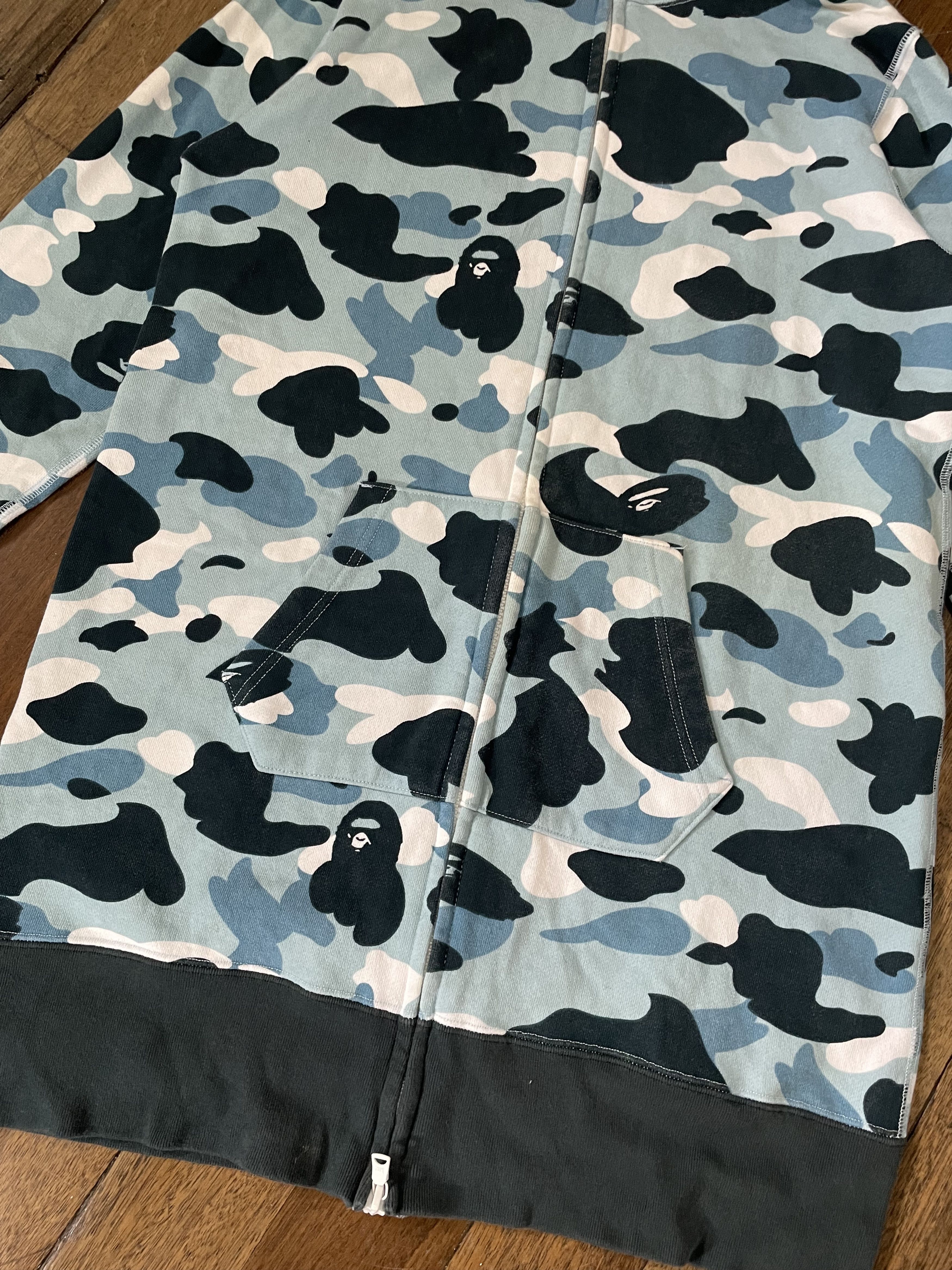 Bape BAPE MARINE CAMO SHARK ZIP Dress ONEPIECE - 2018 Size XS / US 0-2 / IT 36-38 - 3 Thumbnail