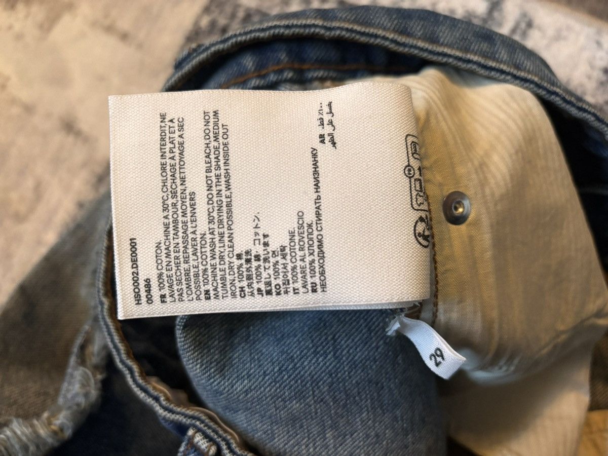 AMI AMI PARIS Blue Frayed Denim Shorts Size US 29 - 6 Thumbnail