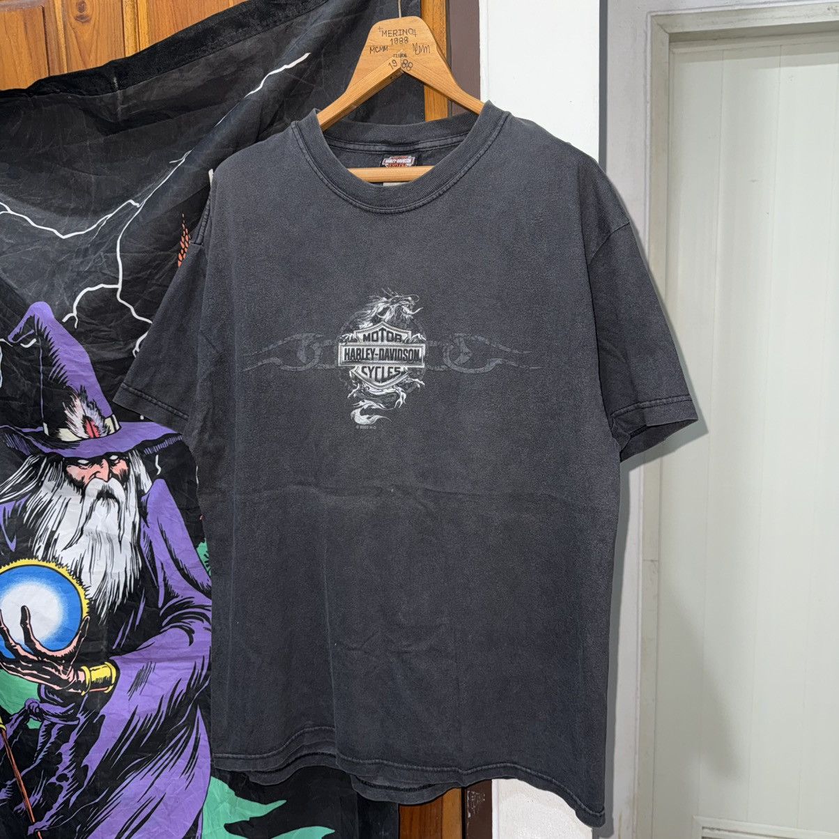 Harley Davidson VTG Y2K HARLEY DAVIDSON FADED TEE Size US L / EU 52-54 / 3 - 2 Thumbnail