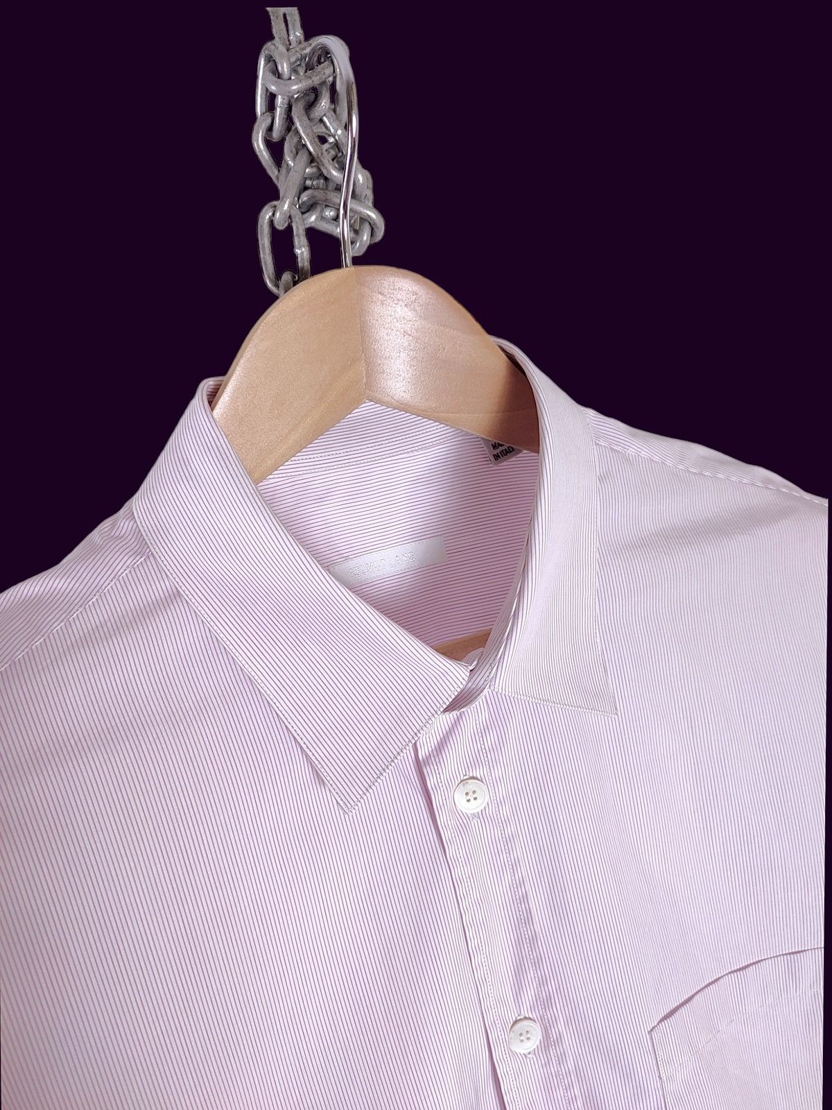 Helmut Lang S/S 2001 Helmut Lang Striped Long Sleeve Shirt Size US XL / EU 56 / 4 - 6 Thumbnail