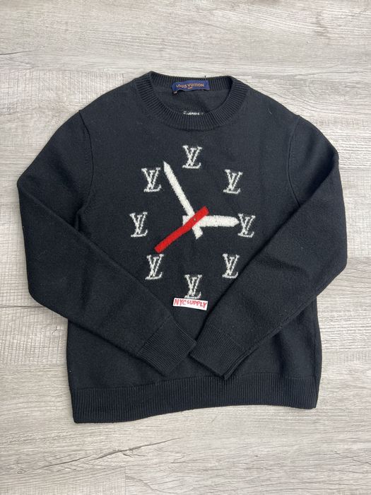 Louis Vuitton - Clock Intarsia Pullover