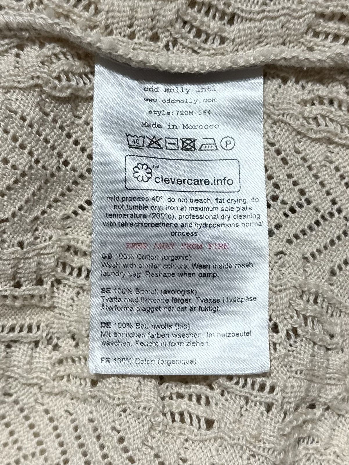 Other Odd Molly 164 Sweater Jumper Cardigan Women's Size 3 Size L / US 10 / IT 46 - 6 Thumbnail