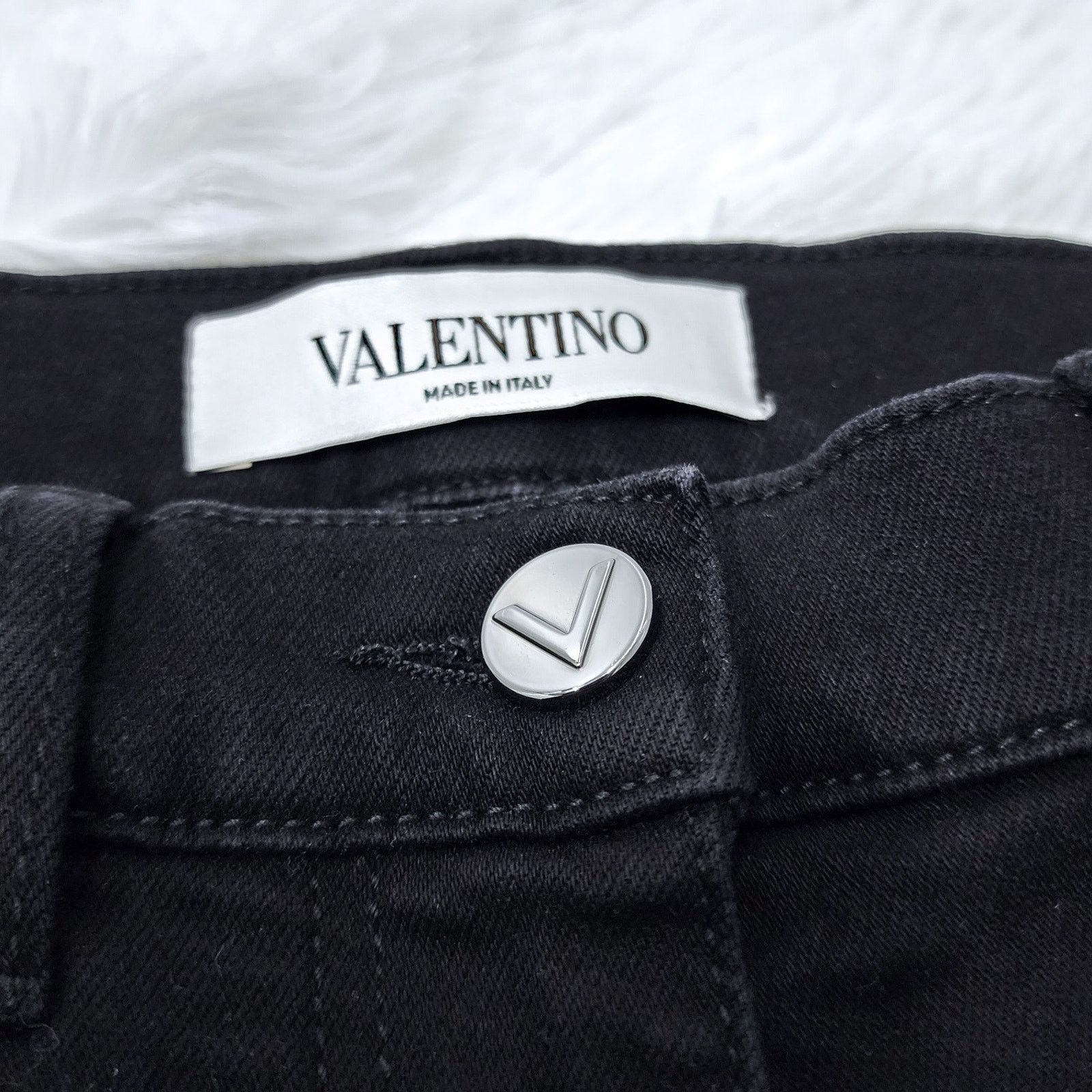 Valentino Valentino x Izumi Miyazaki Gravitation Butterfly Print Jeans Size 25" / US 0 / IT 36 - 6 Thumbnail