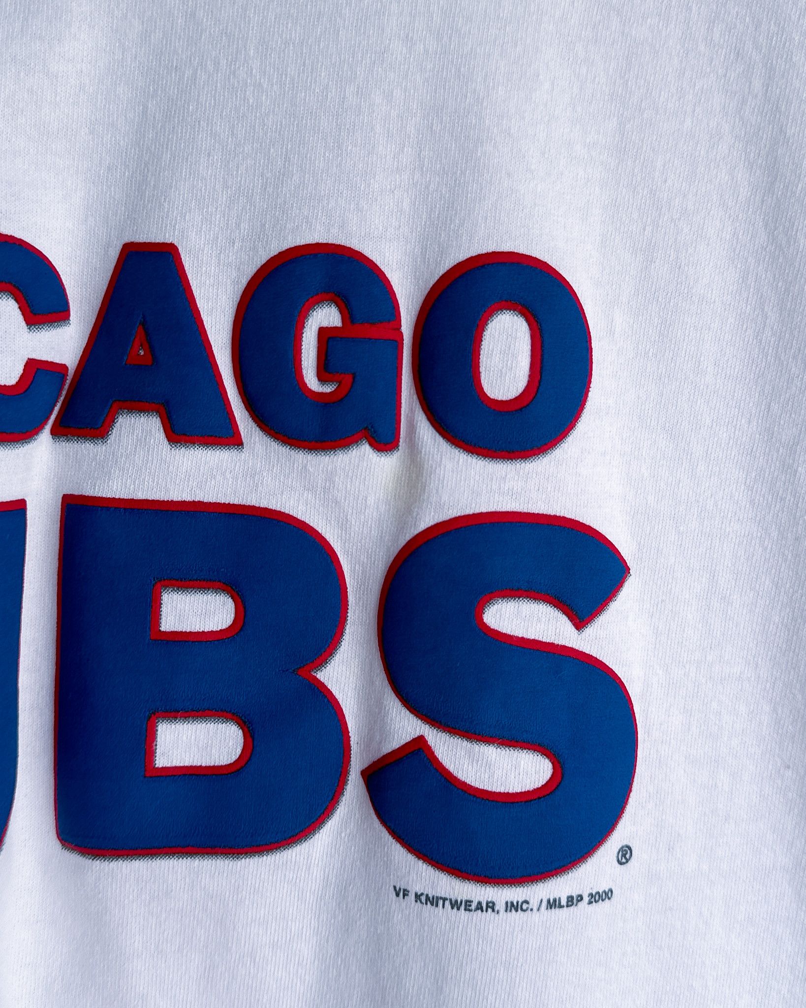 Vintage Vintage Lee Sports Chicago Cubs Baseball T Shirt Y2K MLB 2XL Size US XXL / EU 58 / 5 - 5 Thumbnail