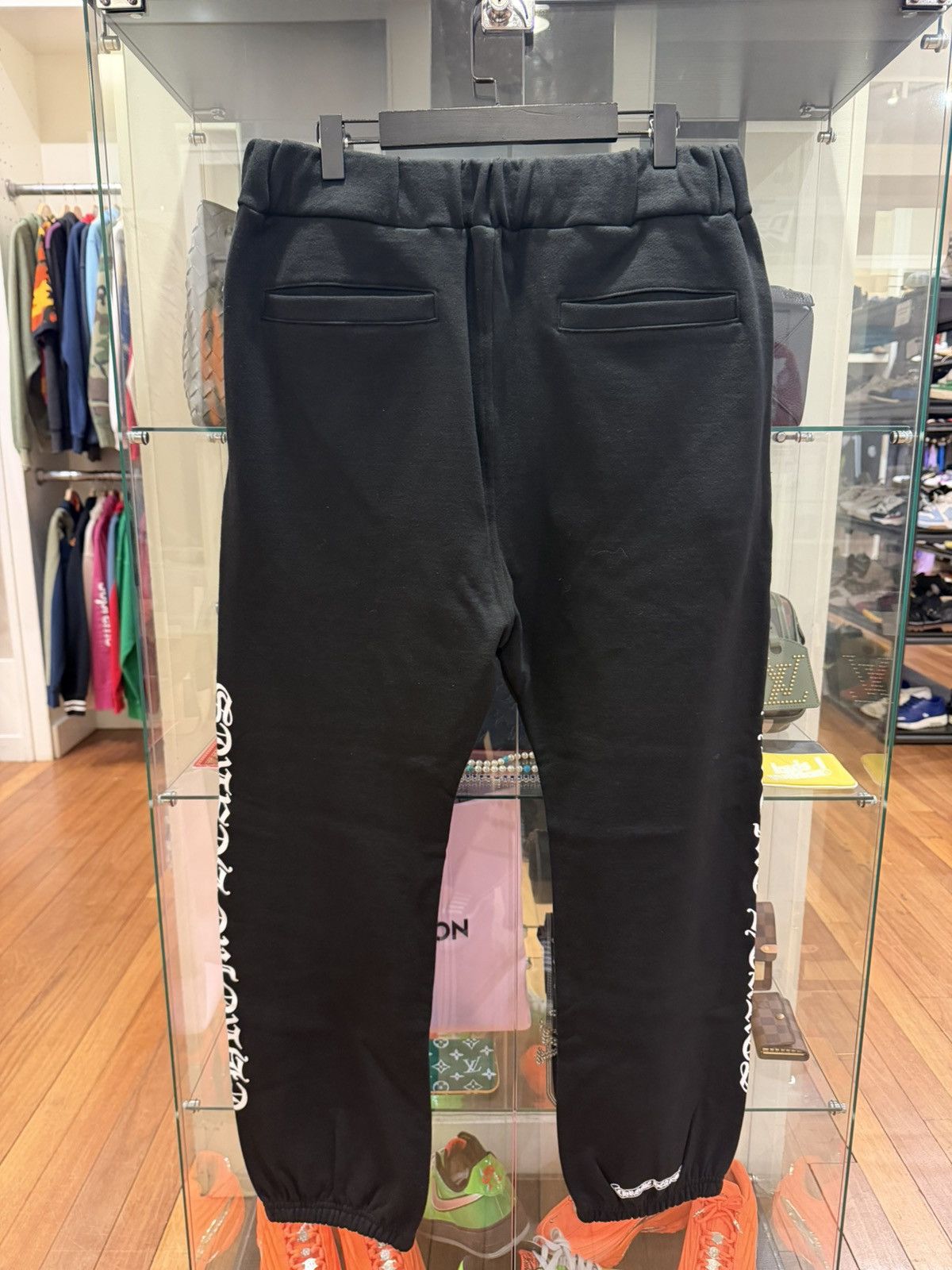 Chrome Hearts Chrome Hearts Leg Print Scroll Sweatpants - Black Size US 36 / EU 52 - 2 Thumbnail