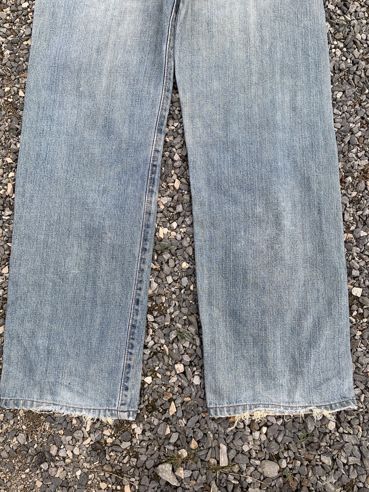 Kapital VINTAGE EDWIN 505 SELVEDGE FADED & RUSTY DISTRESSED DENIM Size US 28 / EU 44 - 9 Thumbnail