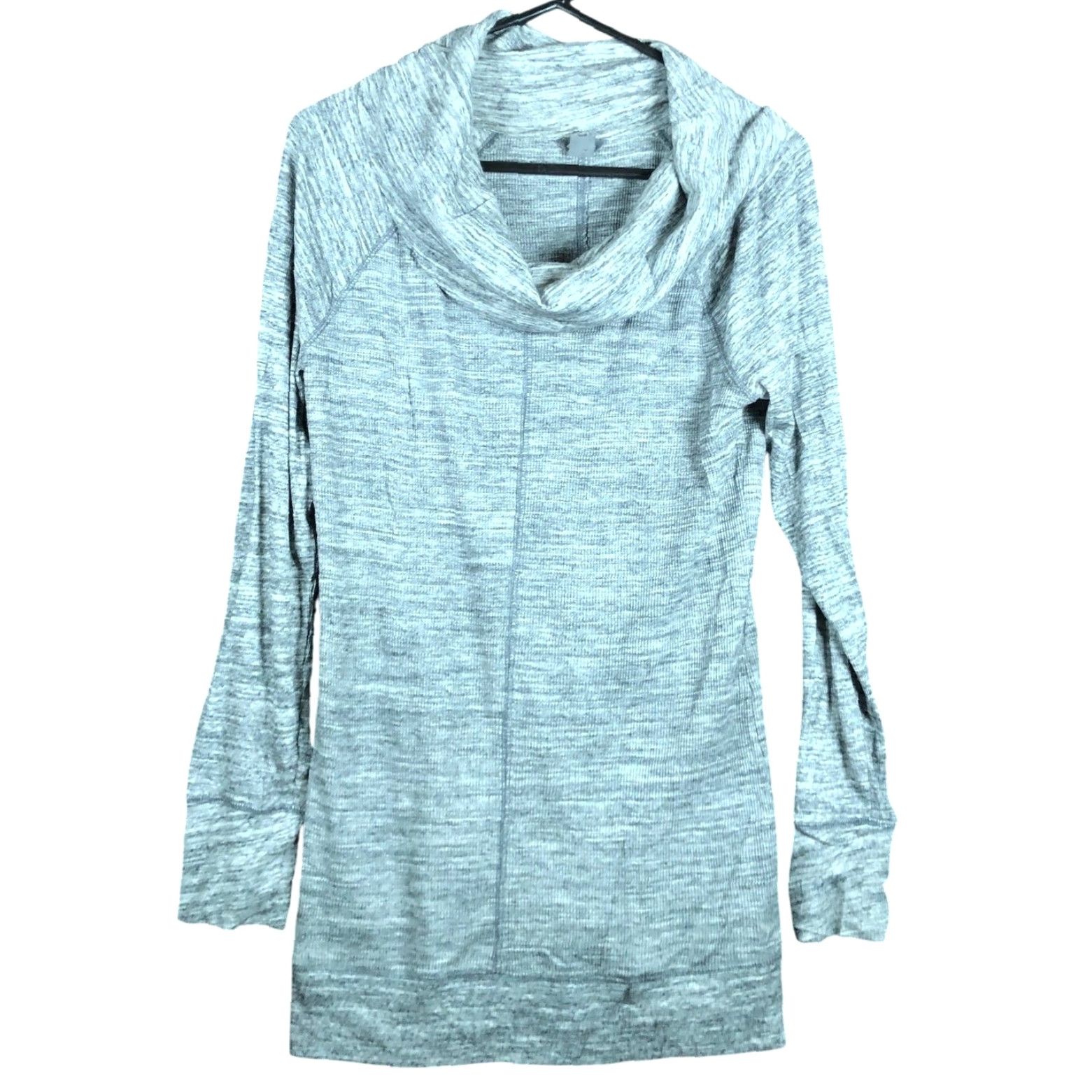 Eddie Bauer Eddie Bauer Womens Sweater Gray Cowl Neck Long Sleeve Tunic Medium Size M / US 6-8 / IT 42-44 - 2 Thumbnail