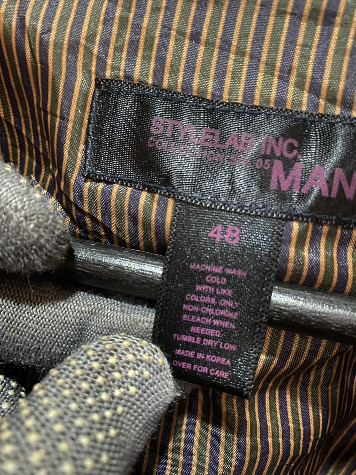 Style & Co Rare Y2K Stylelab Inc Korea Black Wool Military Embroidered Size US M / EU 48-50 / 2 - 12 Thumbnail