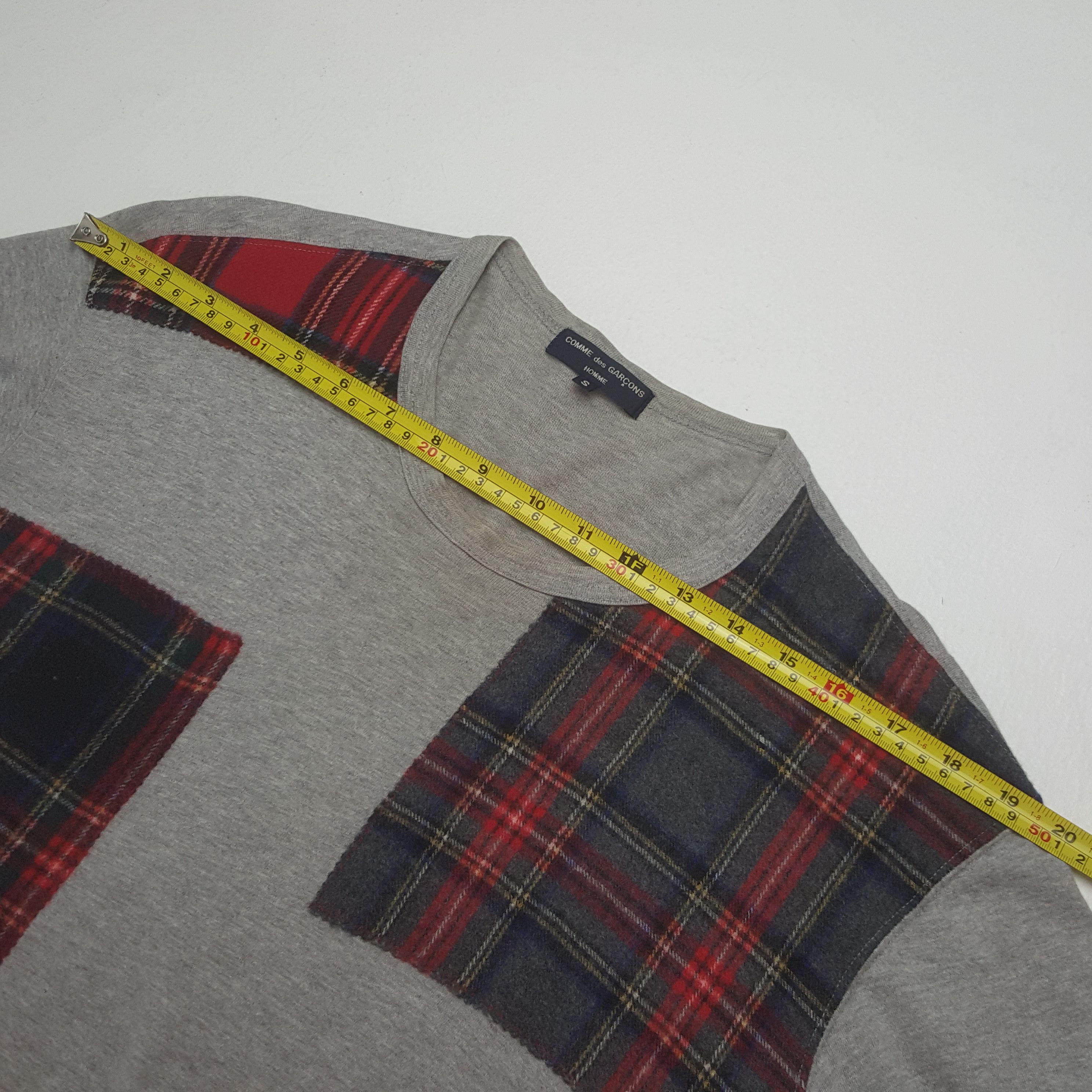 Comme des Garcons Homme Vintage Comme des Garcons Japanese Patch Art Tshirt C312N24 Size US M / EU 48-50 / 2 - 5 Thumbnail