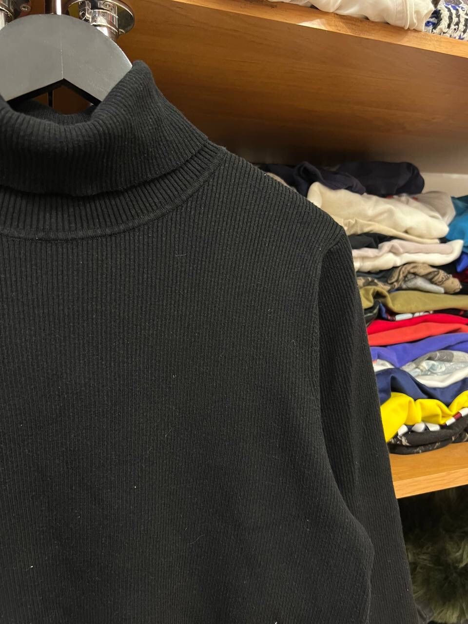 Ralph Lauren Ralph Lauren Dark Colour turtleneck Wool Retro sweater Size M / US 6-8 / IT 42-44 - 3 Thumbnail