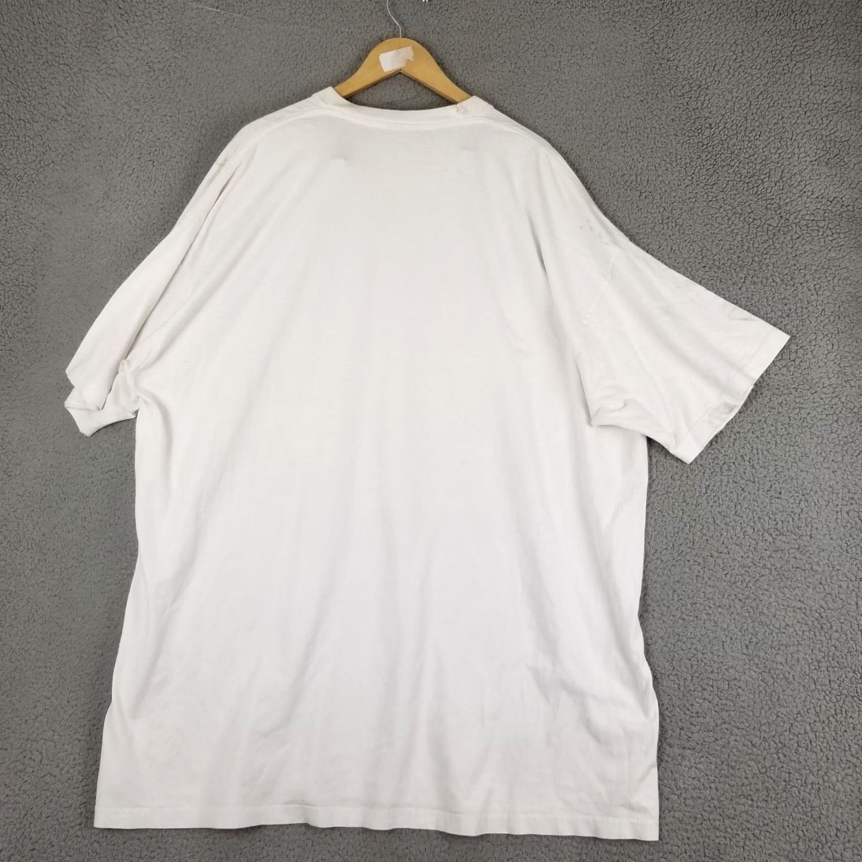 Vintage VINTAGE Pro Power Overcome Overturn Rap T-Shirt 4XL Adult White 90s Hip Hop Mens Size US XXL / EU 58 / 5 - 7 Thumbnail