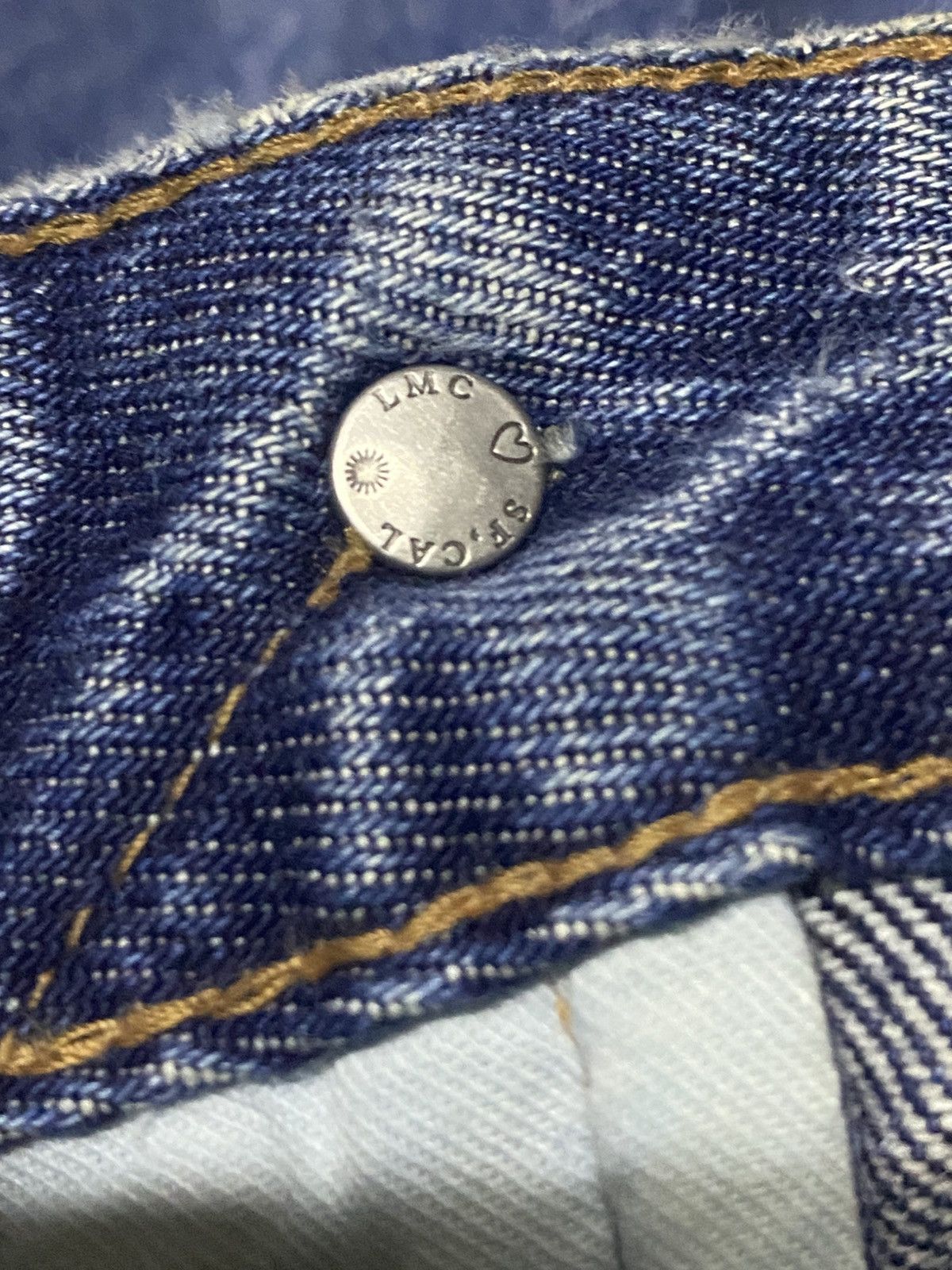 Levi's Made & Crafted Vintage Levis Made & Craft Distressed Tack Slim Jeans Size US 34 / EU 50 - 15 Thumbnail