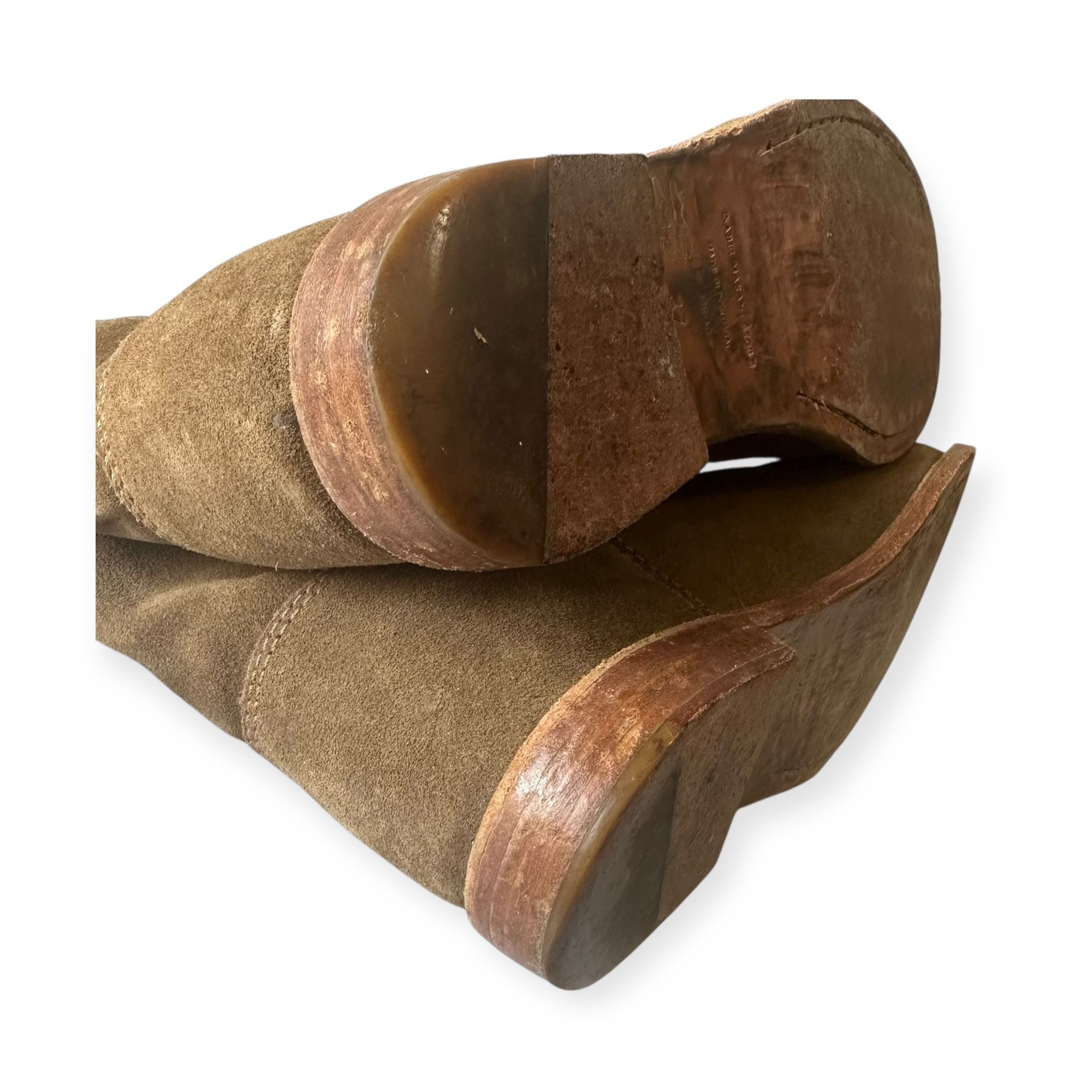 Isabel Marant Etoile Isabelle Marant Etoile Suede Crisi boots. Size 37EU, Taupe/t Size US 7 / IT 37 - 10 Thumbnail