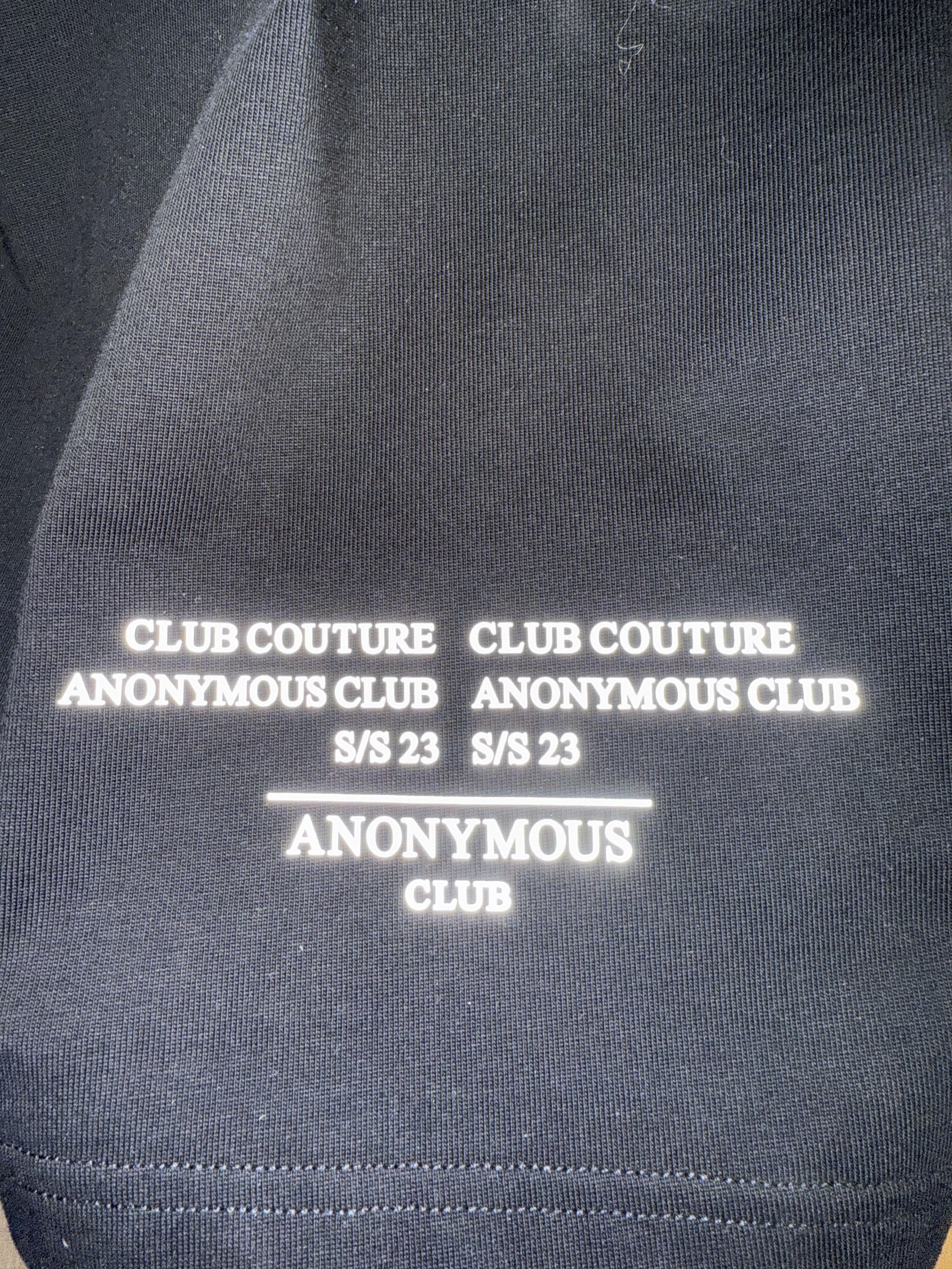 Anonymous Club $450 Anonymous Club Club de Couture T-Shirt Size US S / EU 44-46 / 1 - 9 Thumbnail