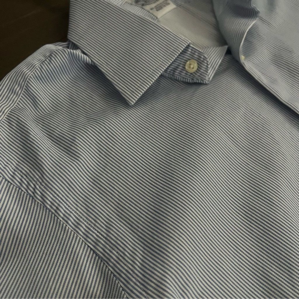 Brooks Brothers Brooks Brothers Pin Stripes Classic Button Down shirt Size US S / EU 44-46 / 1 - 3 Thumbnail