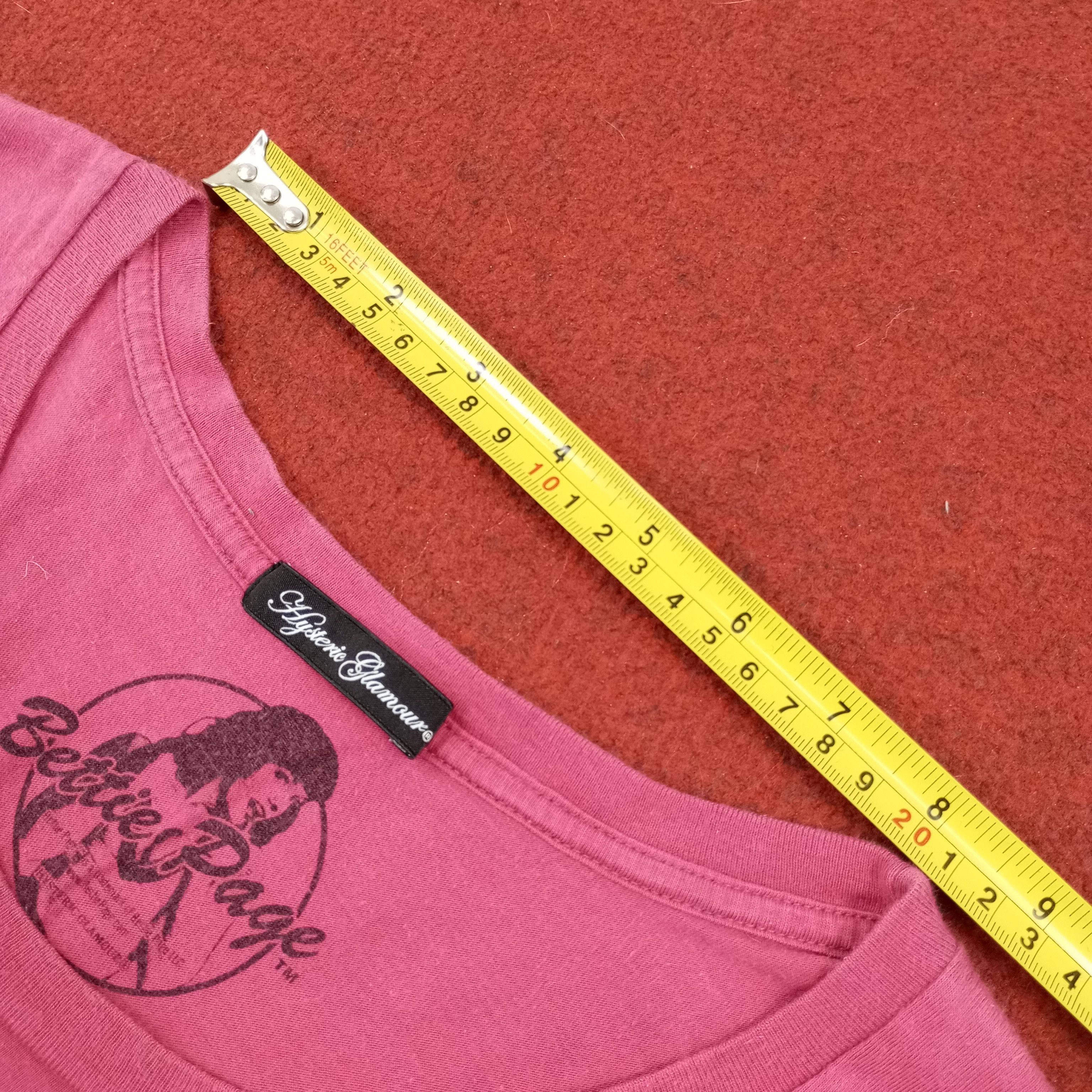 Hysteric Glamour Hysteric Glamour Bettie Page Japanese Brand Tshirt Fashion Size S / US 4 / IT 40 - 13 Thumbnail