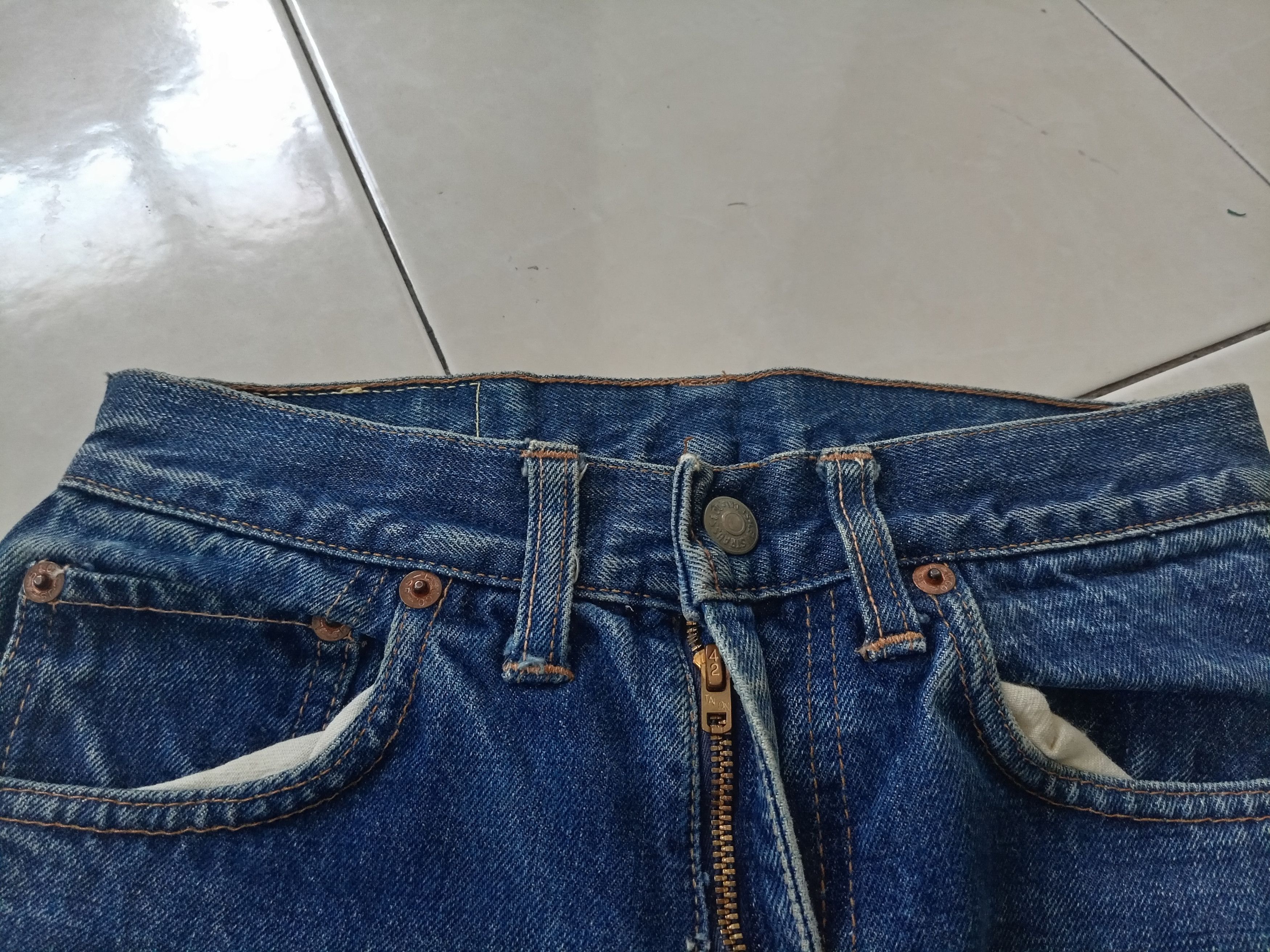 Levi's Vintage 70's levis 302 big E kids size 24 inc Size US 26 / EU 42 - 7 Thumbnail