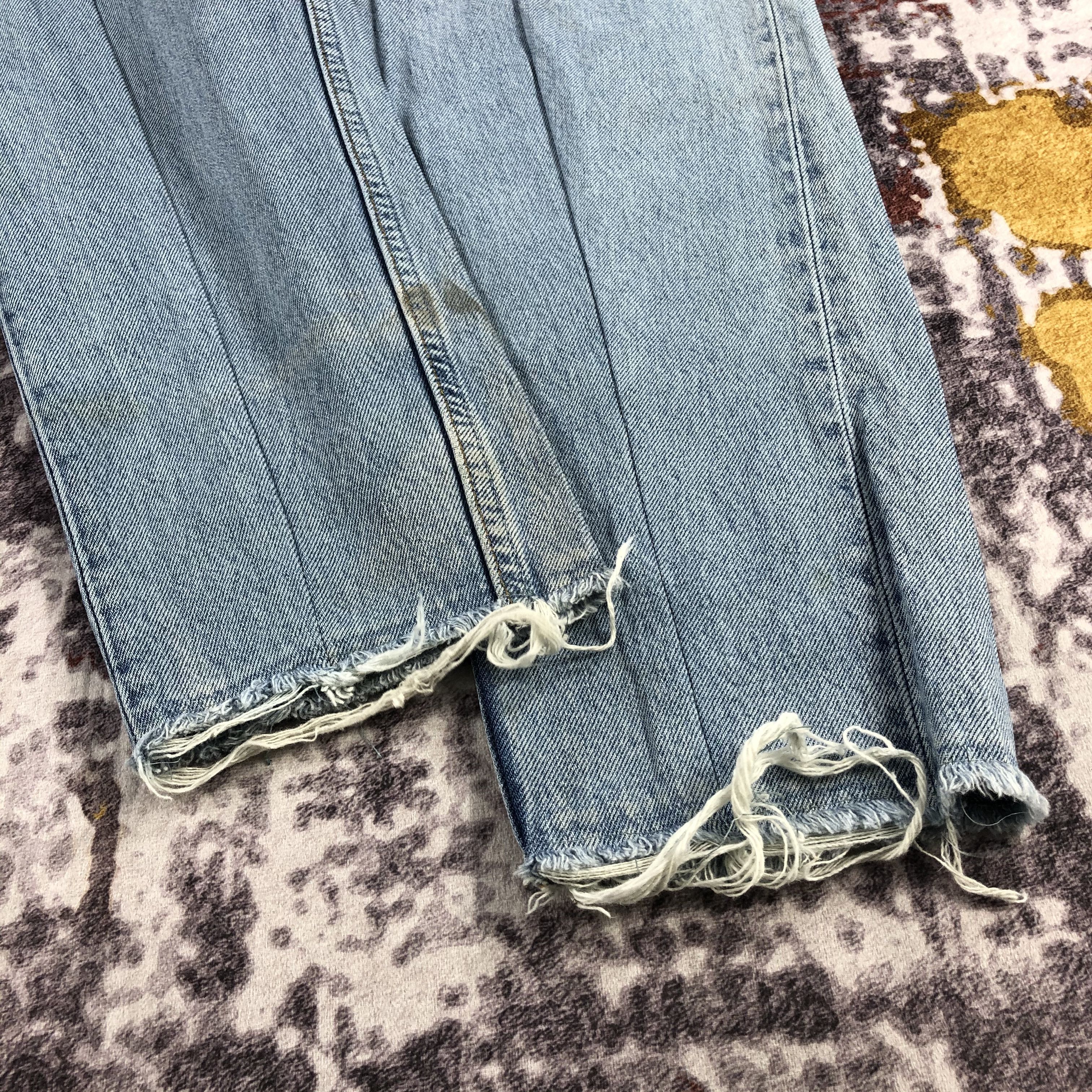 Levi's Vintage 90s Light Wash Levis 501 Jeans-JM2274 Size US 36 / EU 52 - 4 Thumbnail