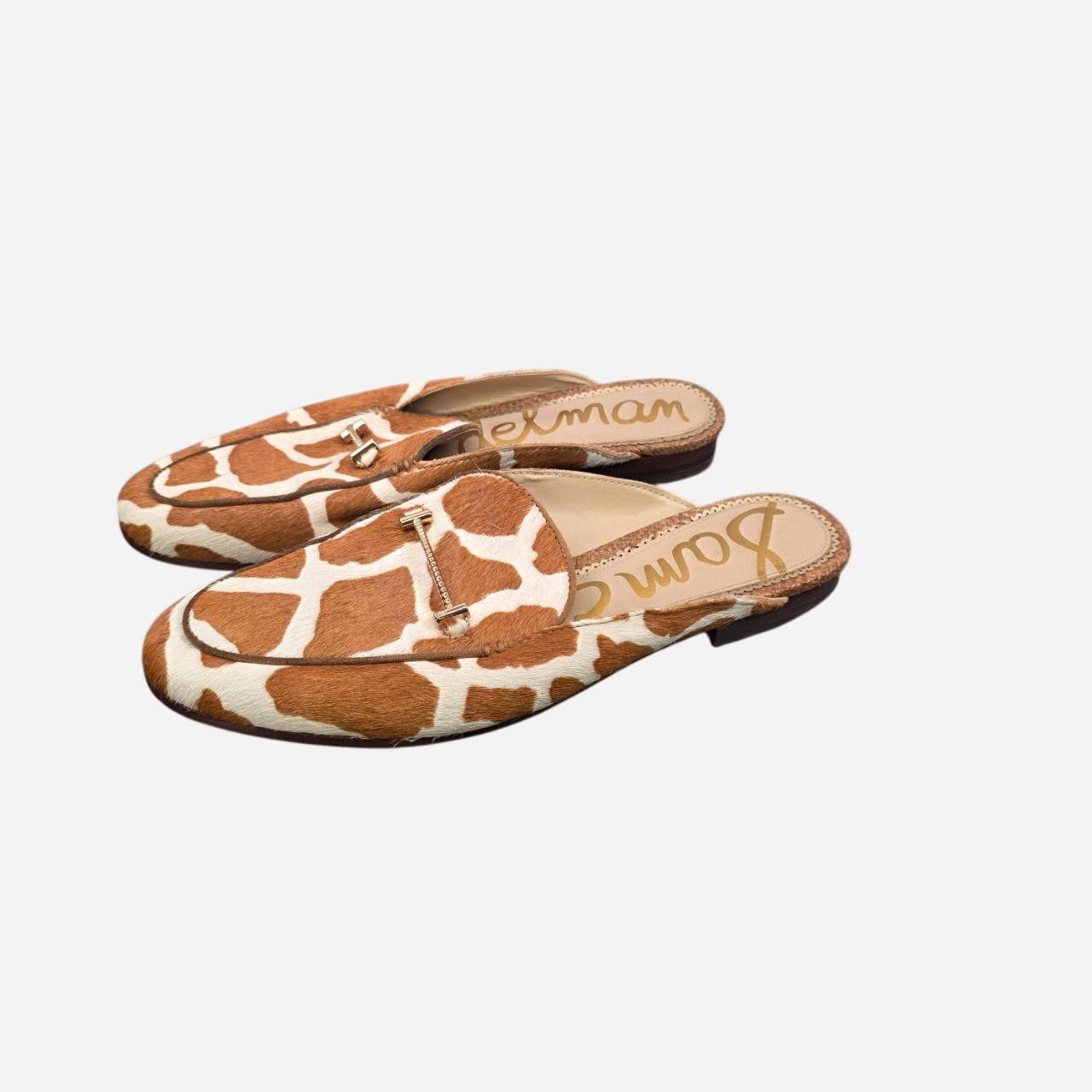 Sam Edelman Sam Edelman Laurna Mule/ Loafer in Giraffe Brahma Size US 8.5 / IT 38.5 - 2 Thumbnail