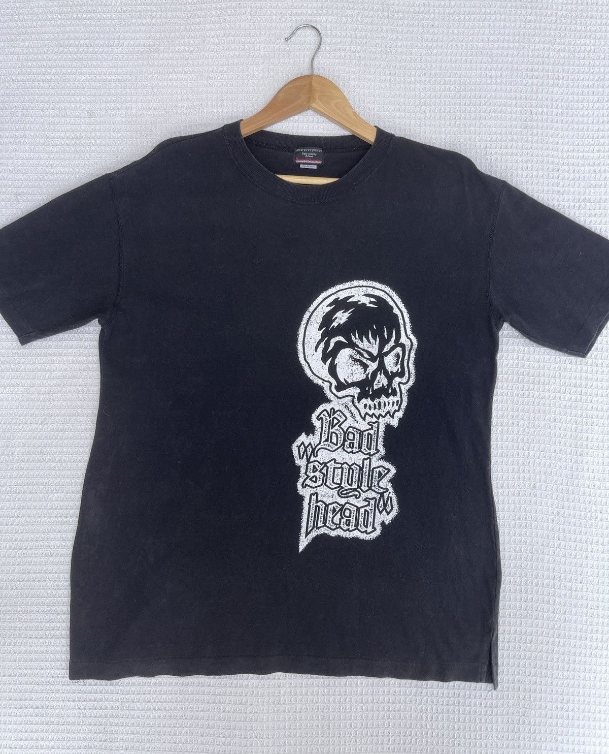 If Six Was Nine Rare🔥Vintage Bad Style Head ERD SKATE TEE Size US M / EU 48-50 / 2 - 8 Thumbnail