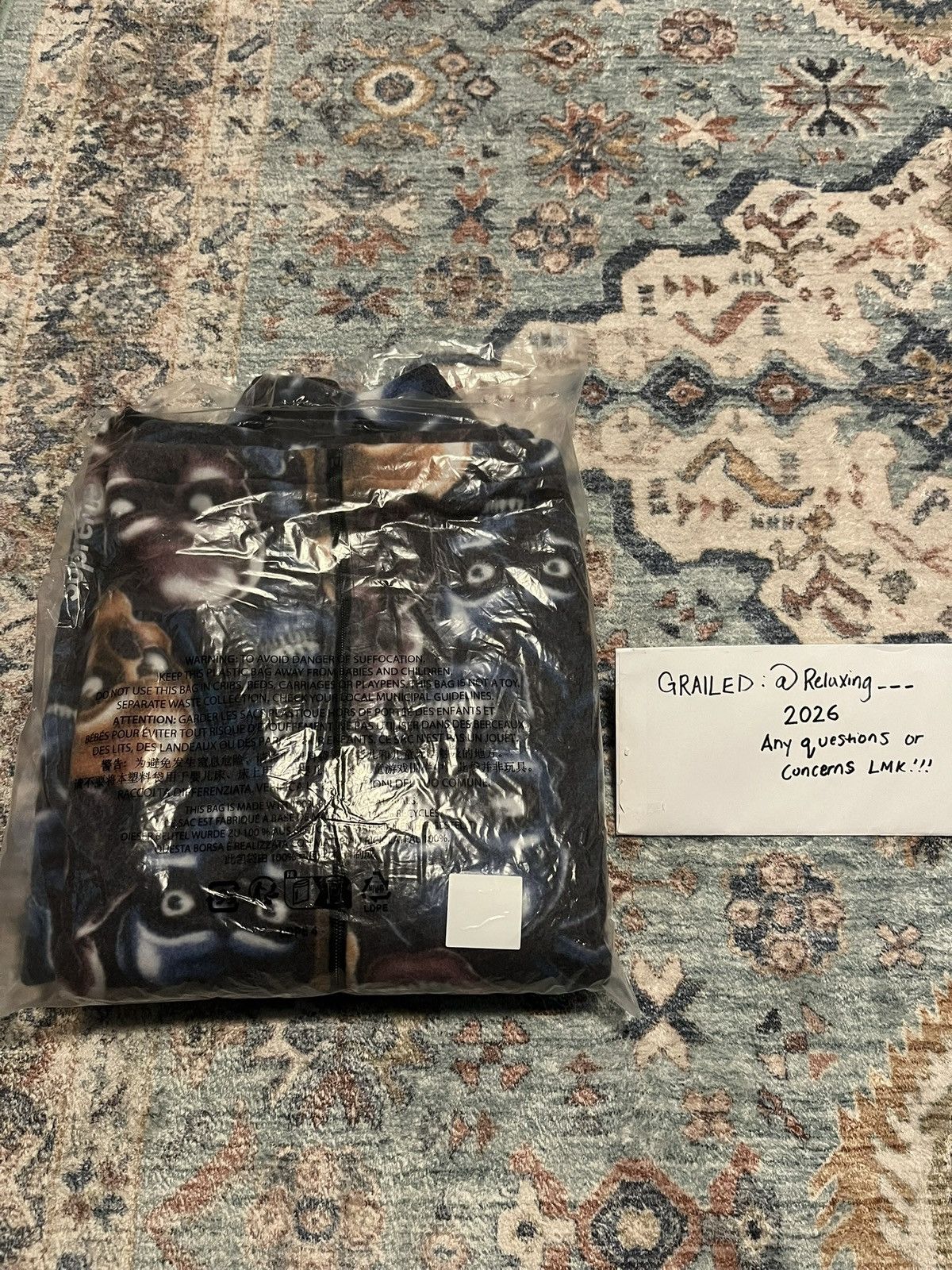 Supreme Supreme Marmot Fleece Jacket “ Multicolor” Size ONE SIZE - 2 Thumbnail