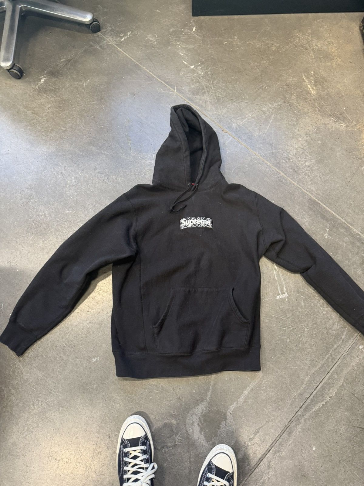 Supreme Bandana Box Logo Hoodie | Grailed