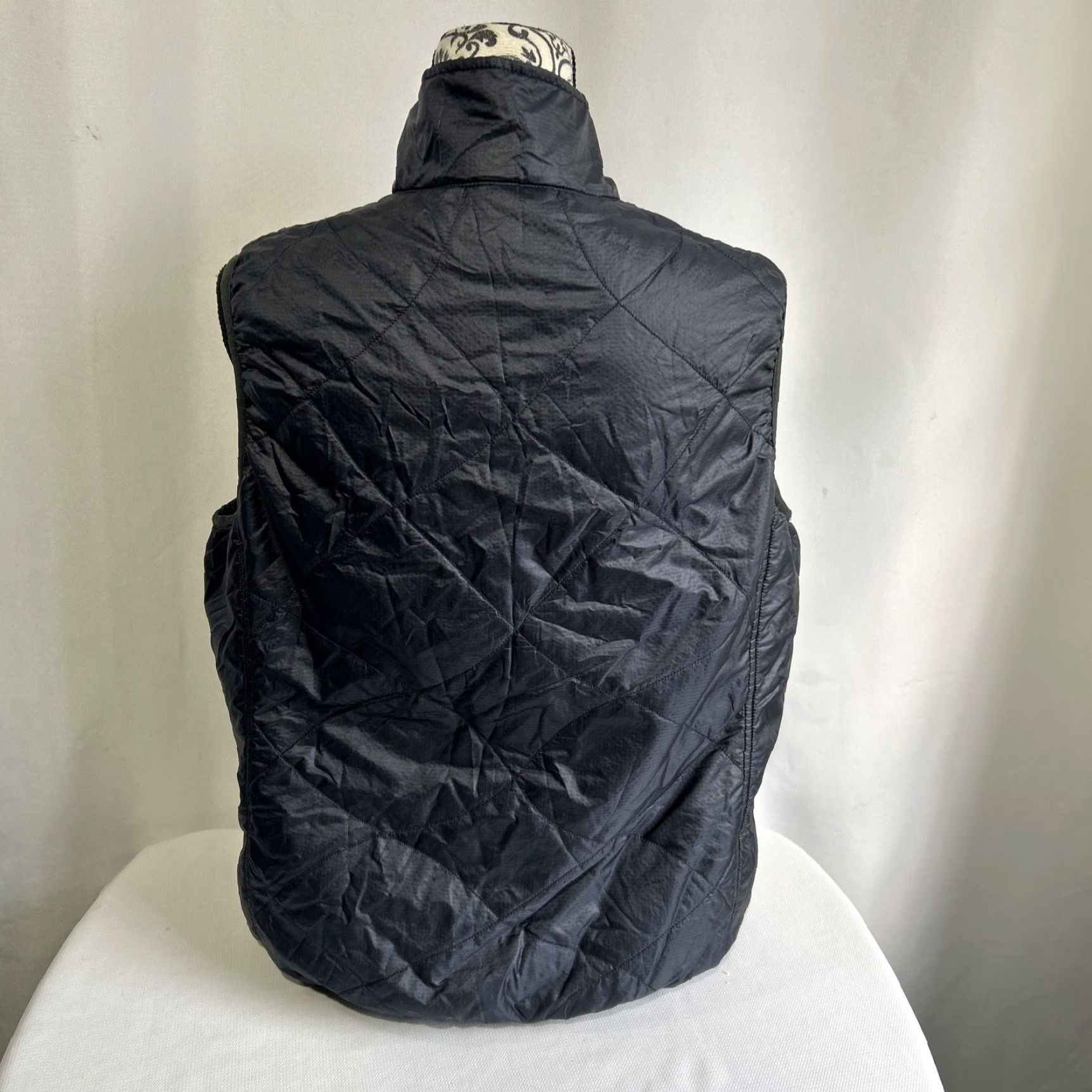 Vintage L.L.Bean Vest Womens Large Blue PrimaLoft Packaway Quilted Full Zip Lightweight Size L / US 10 / IT 46 - 3 Thumbnail