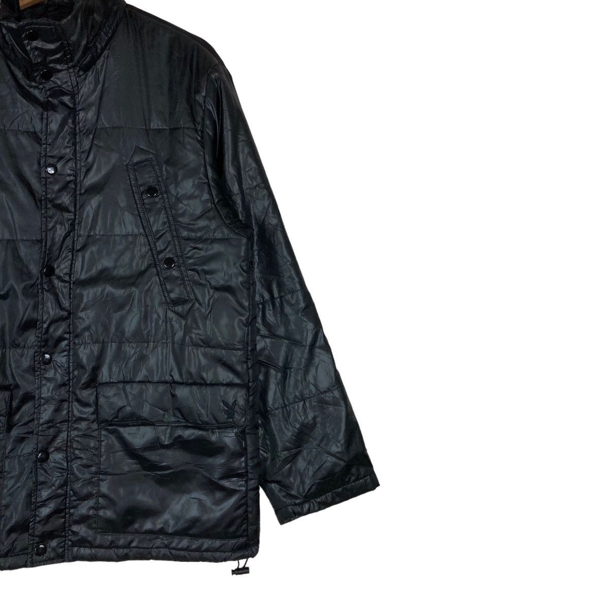 Playboy Vintage Playboy Light Puffer Snap Button Zipper Jacket Size US L / EU 52-54 / 3 - 4 Thumbnail