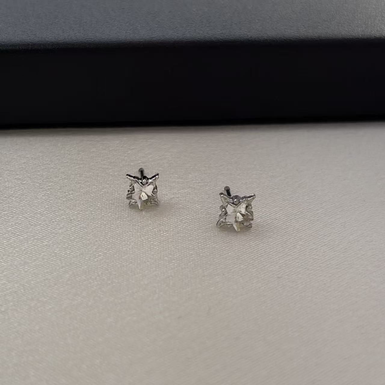 Other 7mm Small Mini Star Stud Earrings for Men Women Size ONE SIZE - 1 Thumbnail