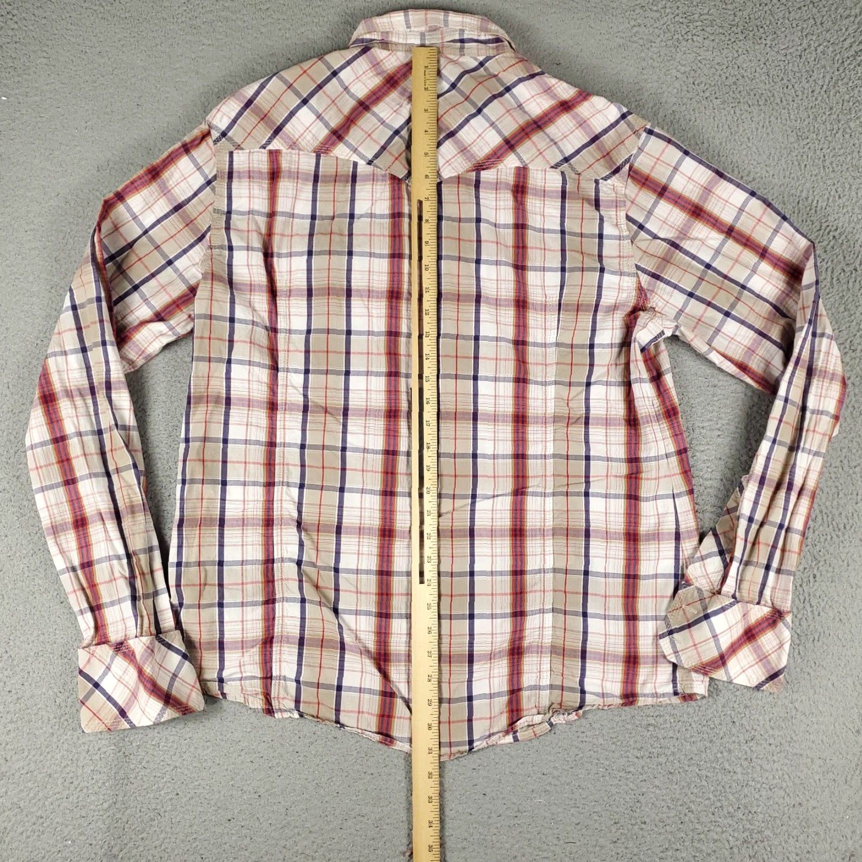 True Religion VINTAGE True Religion Shirt Men 3XL Cotton Plaid Long Sleeve Button Up Modern Size US XXL / EU 58 / 5 - 4 Thumbnail