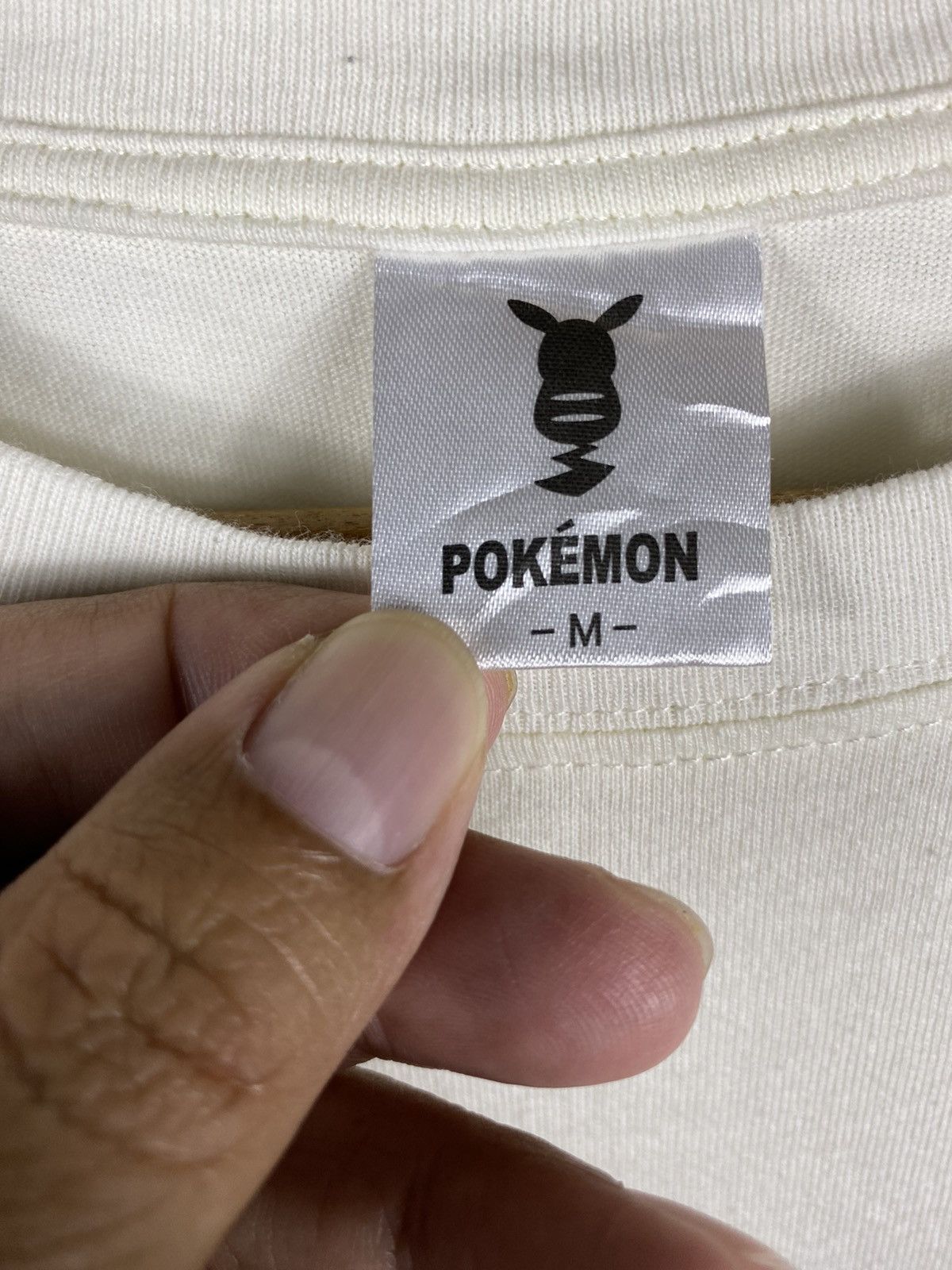 Cartoon Network × Pokemon Pocket Monster Pokemon Big Logo Tee Behind Size US M / EU 48-50 / 2 - 10 Thumbnail