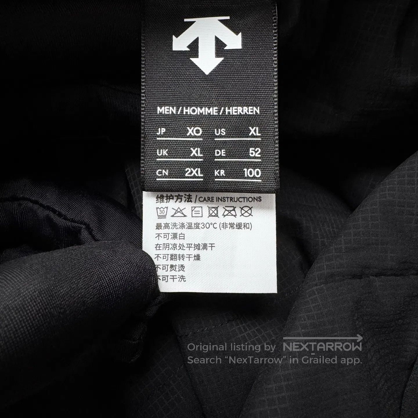 Descente Descente size XL Black Camouflage Logo Lettering Casual Sp Size US 27 - 6 Thumbnail