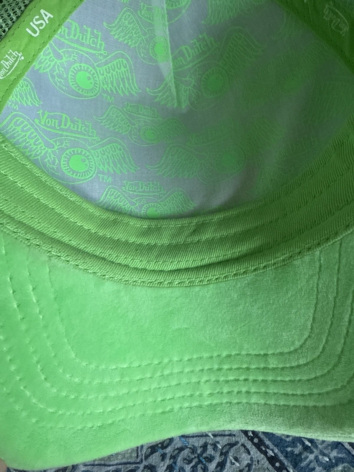 Von Dutch Von Dutch Velvet Trucker Hat Size ONE SIZE - 2 Thumbnail