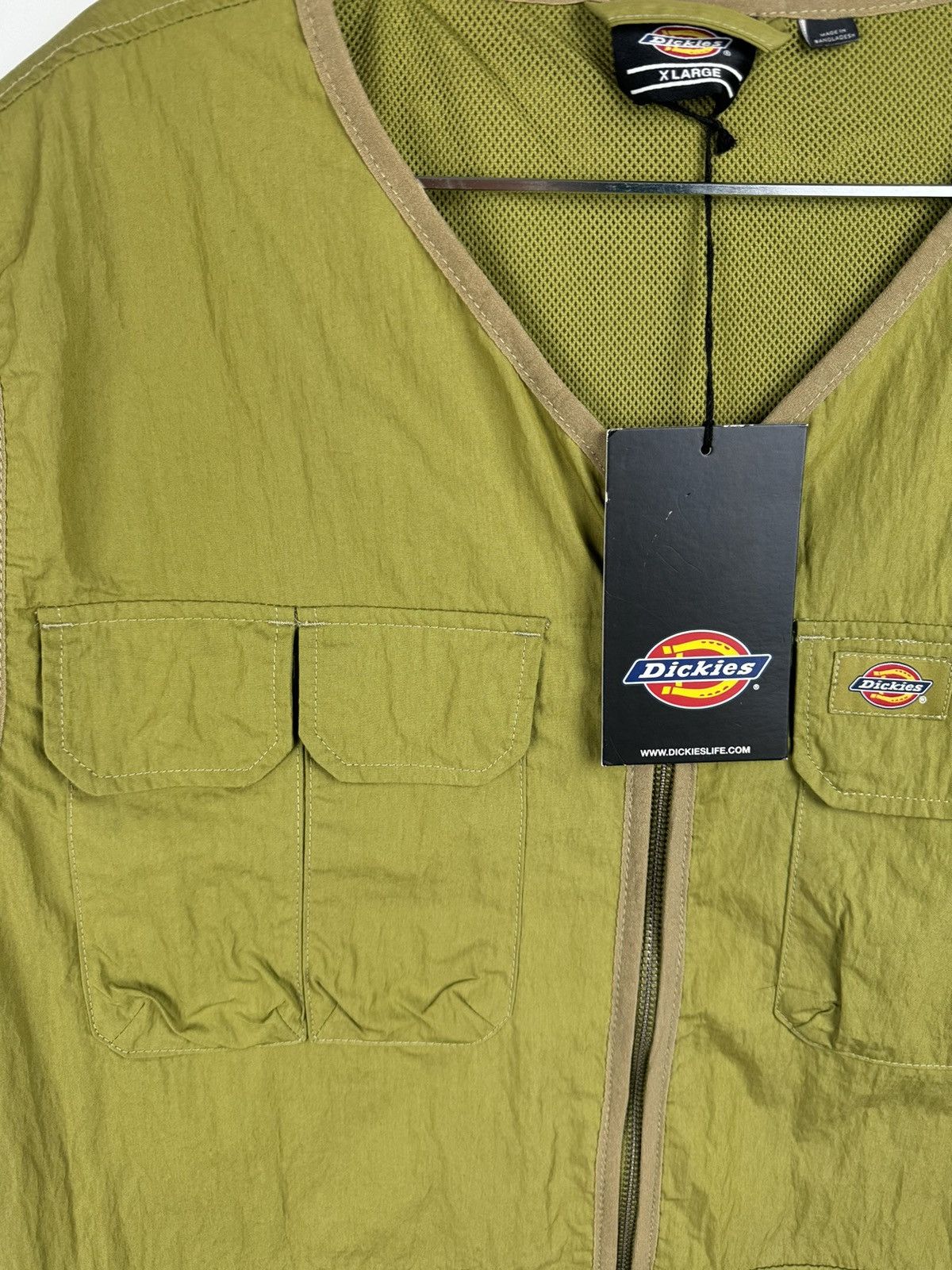 Carhartt NEW Dickies Pacific Olive Safari Multi Pocket Vest Size US XL / EU 56 / 4 - 5 Thumbnail