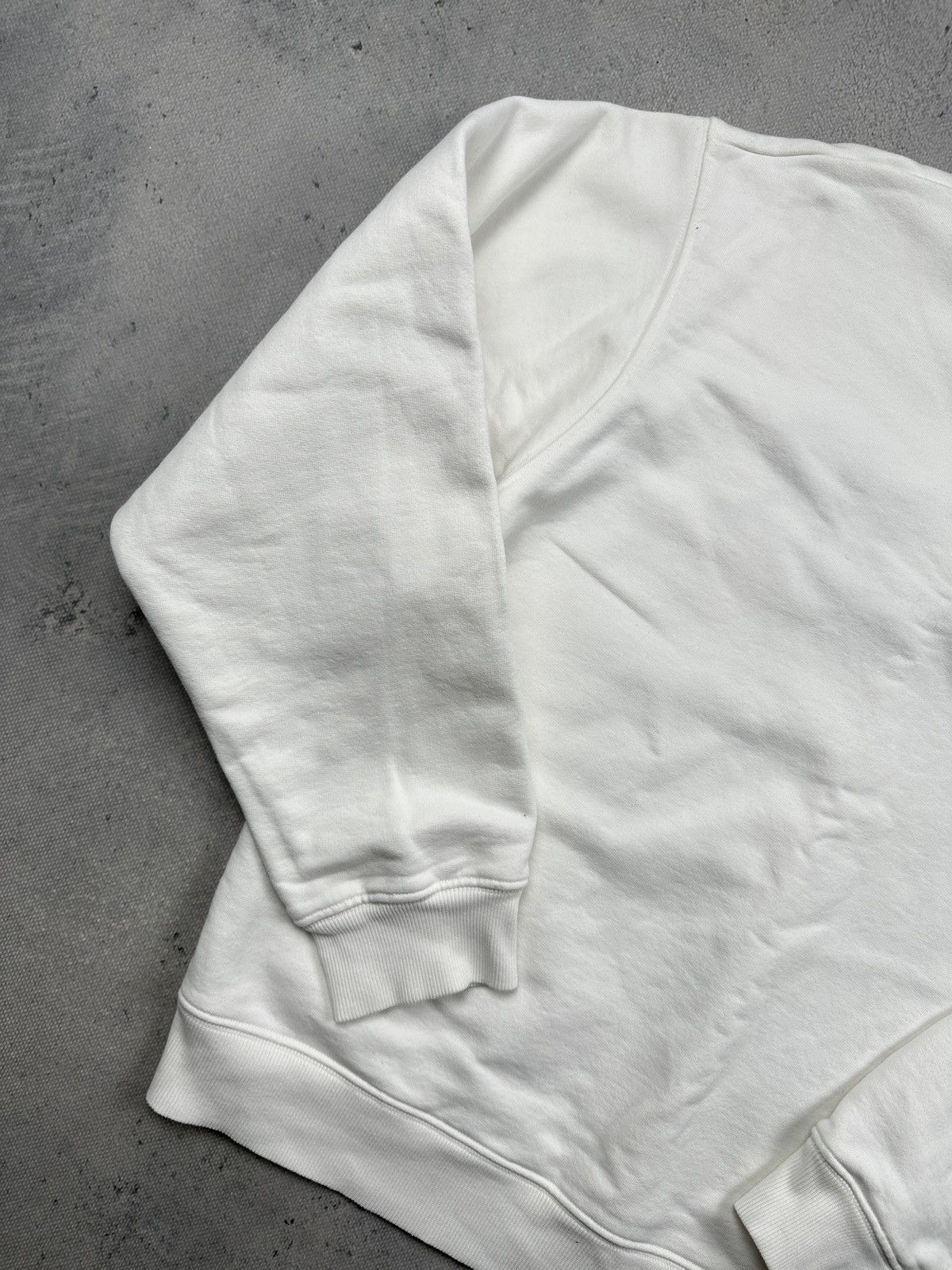Dior Dior Safety Pin Embroidered Logo Sweatshirt White Lux Fleece Size US L / EU 52-54 / 3 - 10 Thumbnail